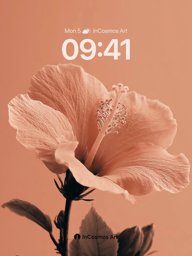 Velvet Petal Wallpaper with Sepia Hush