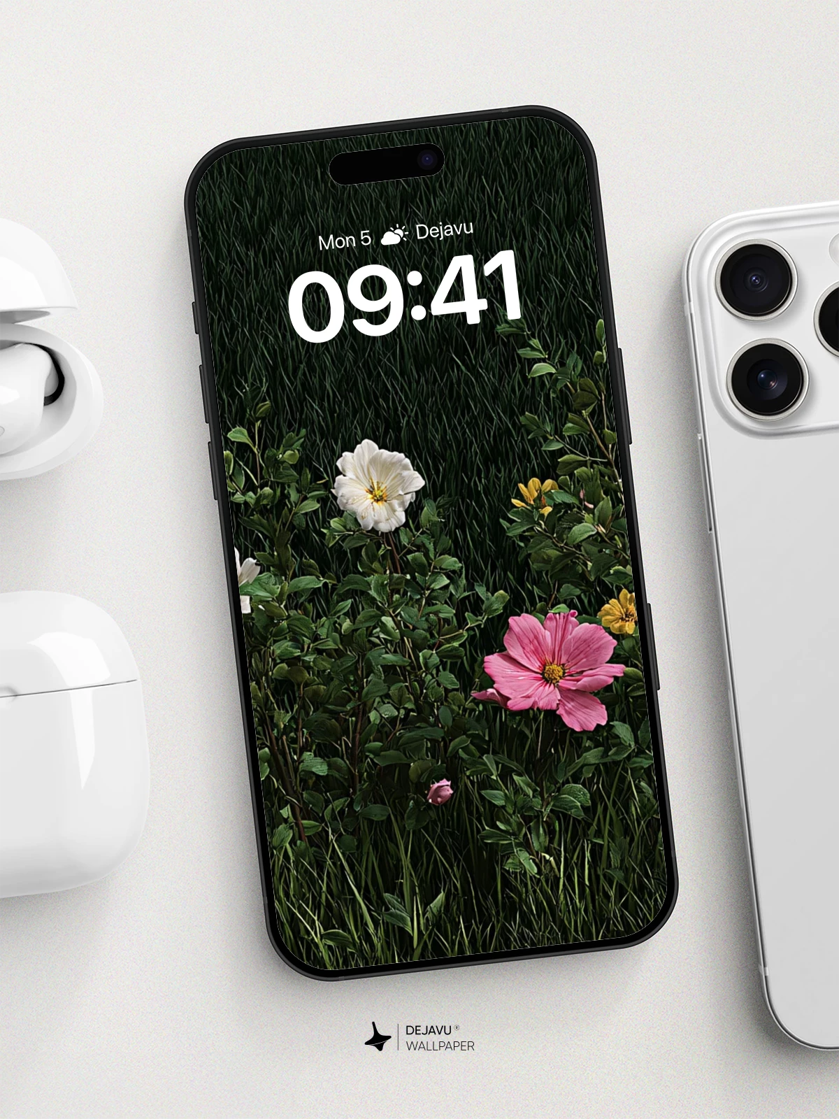 Whispering Garden Wallpaper 8K for iPhone and Android