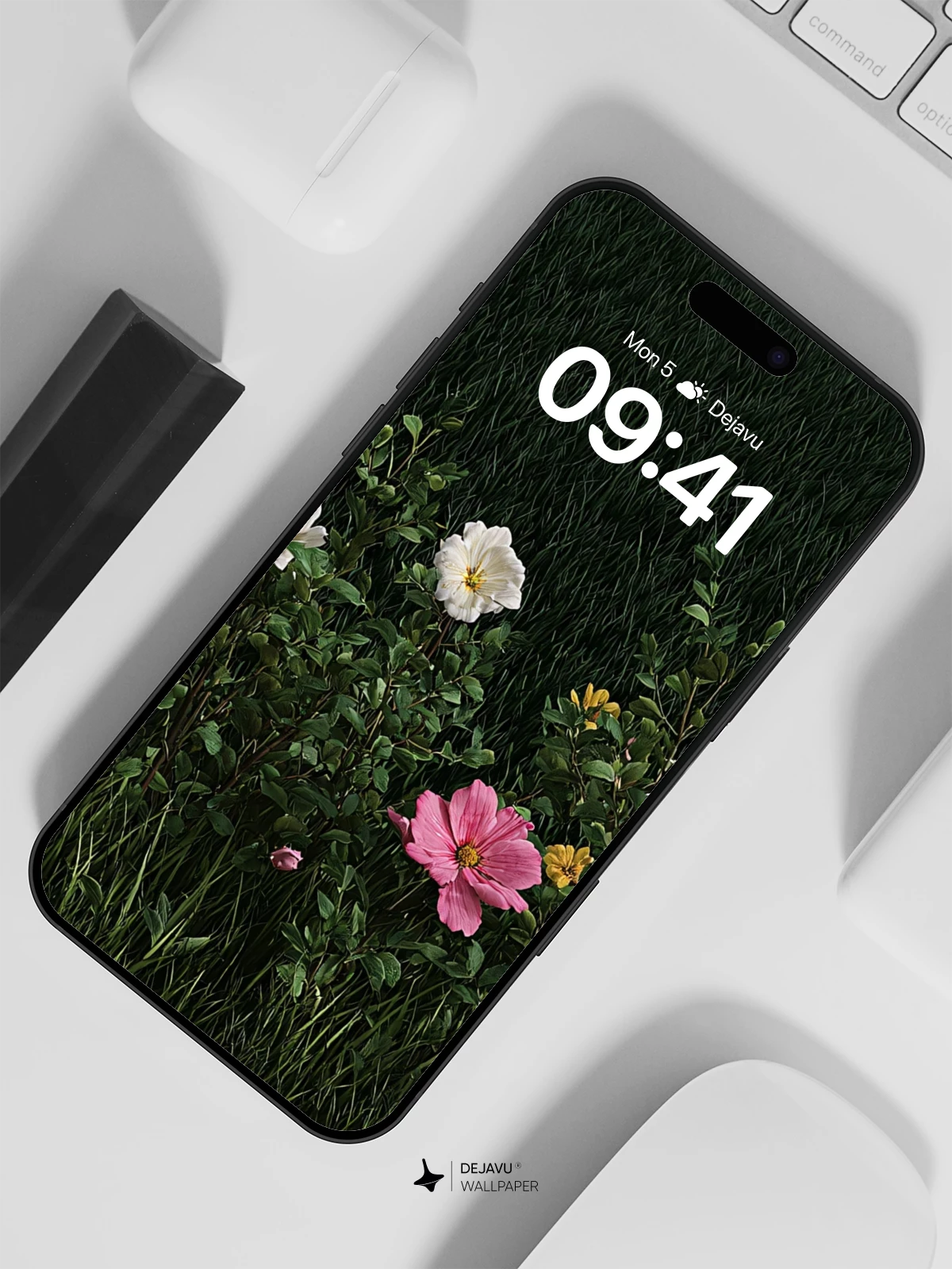 Whispering Garden Wallpaper 8K for iPhone and Android