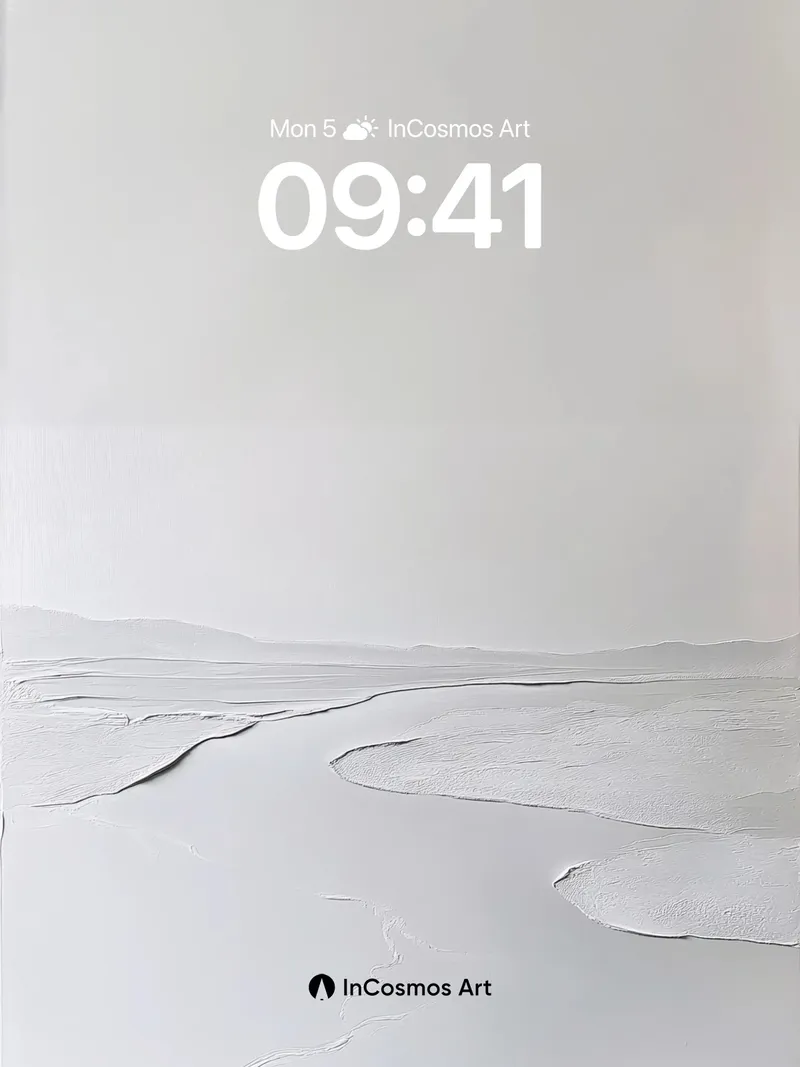 Silent Dune Wallpaper with Frozen Light