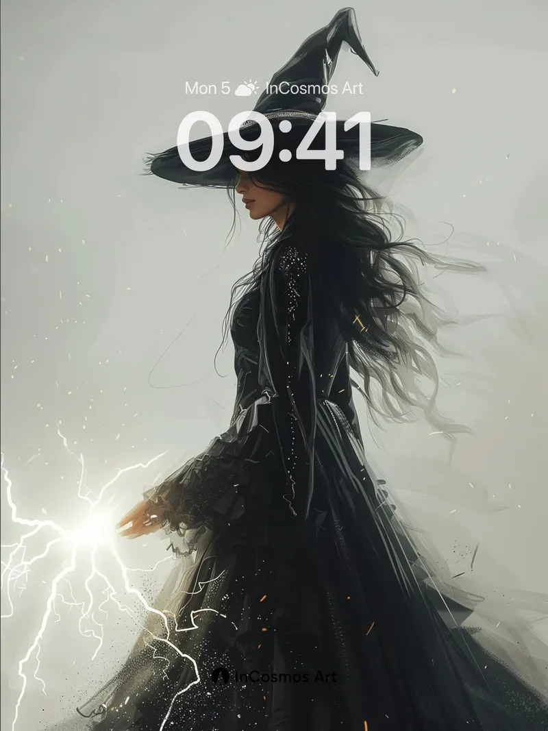 Thunder Veil Wallpaper with Electric Whisper