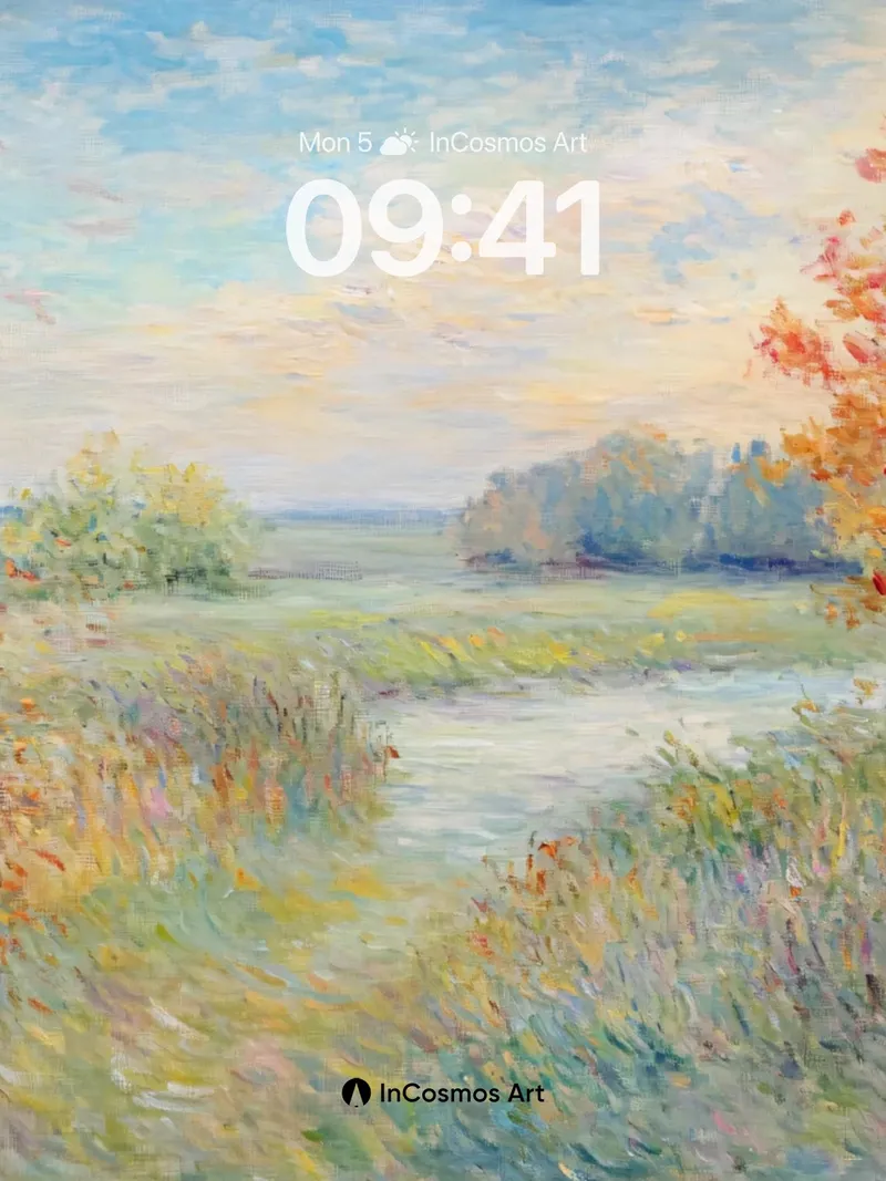 Golden Hush Wallpaper with Autumn Breath