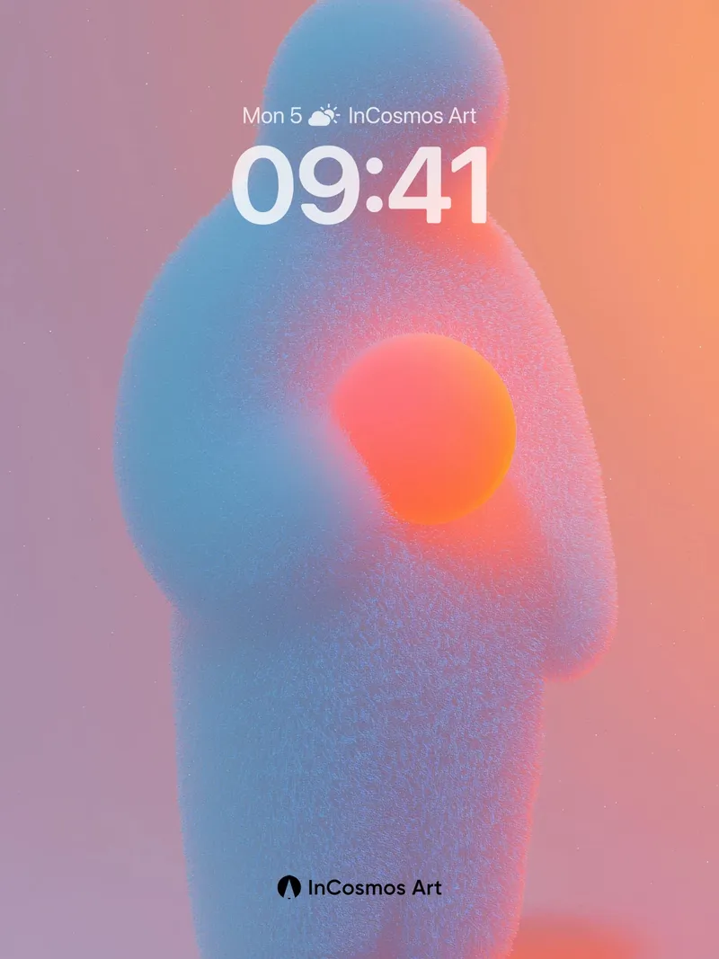 Soft Glow Wallpaper with Inner Light