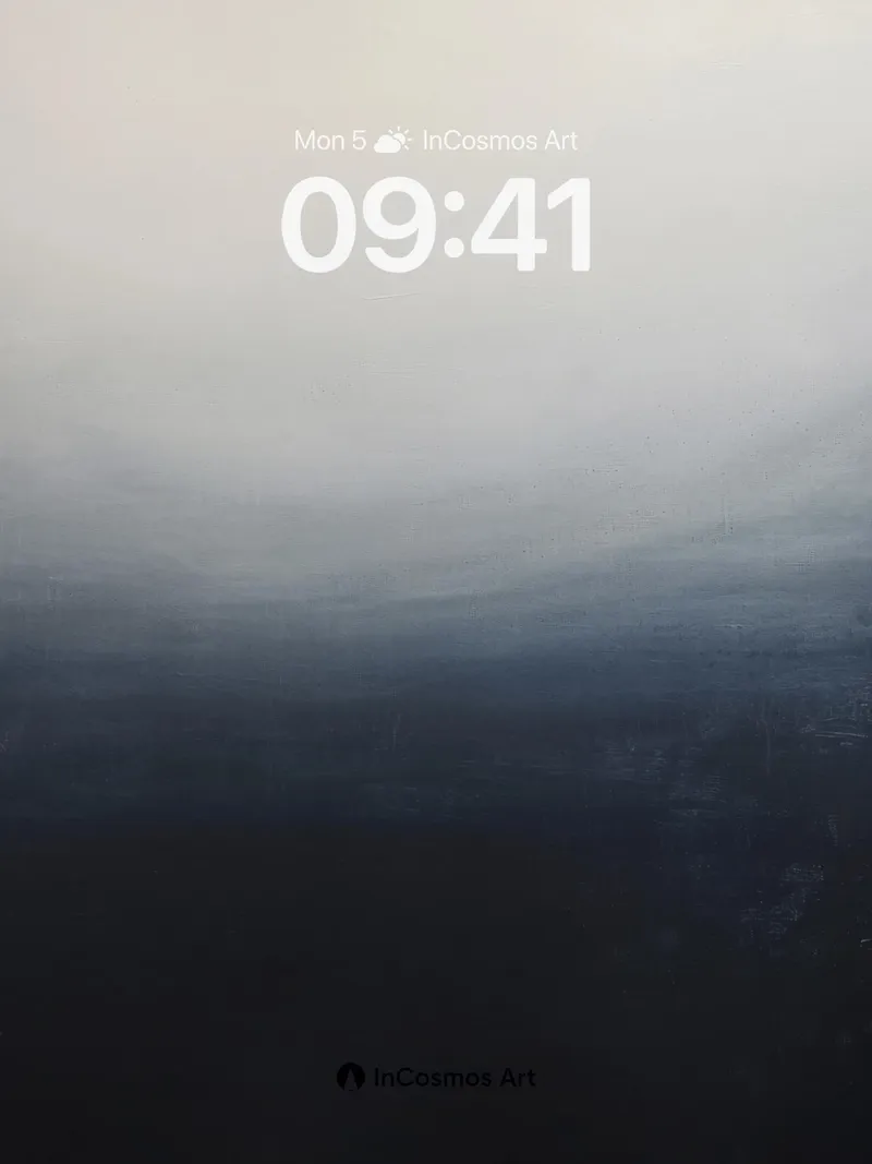 Mist Veil Wallpaper with Shadowed Depth