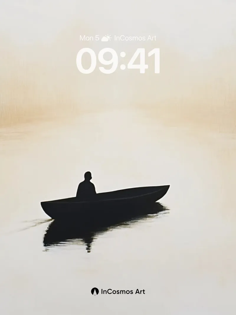 Serenity Drift Wallpaper with Mist Veil