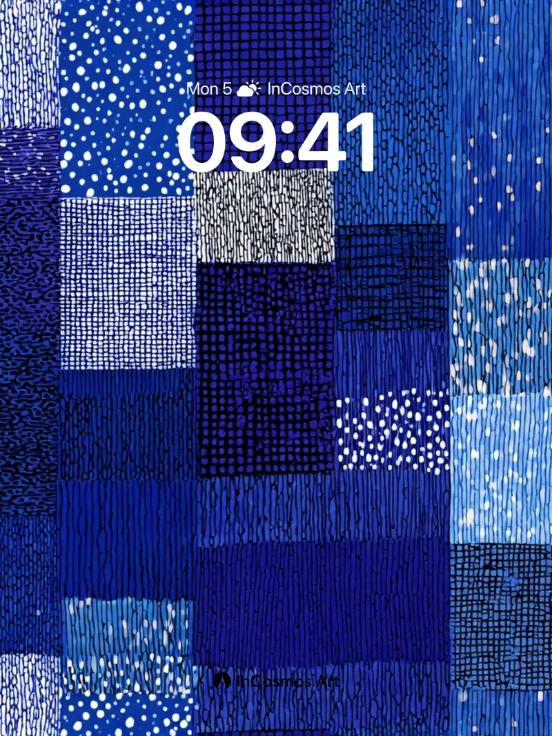 Indigo Tapestry Wallpaper with Whispering Threads