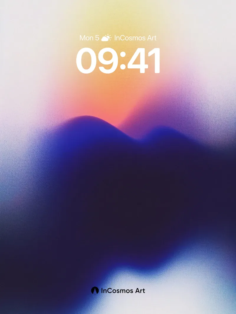 Velvet Horizon Wallpaper with Ethereal Light