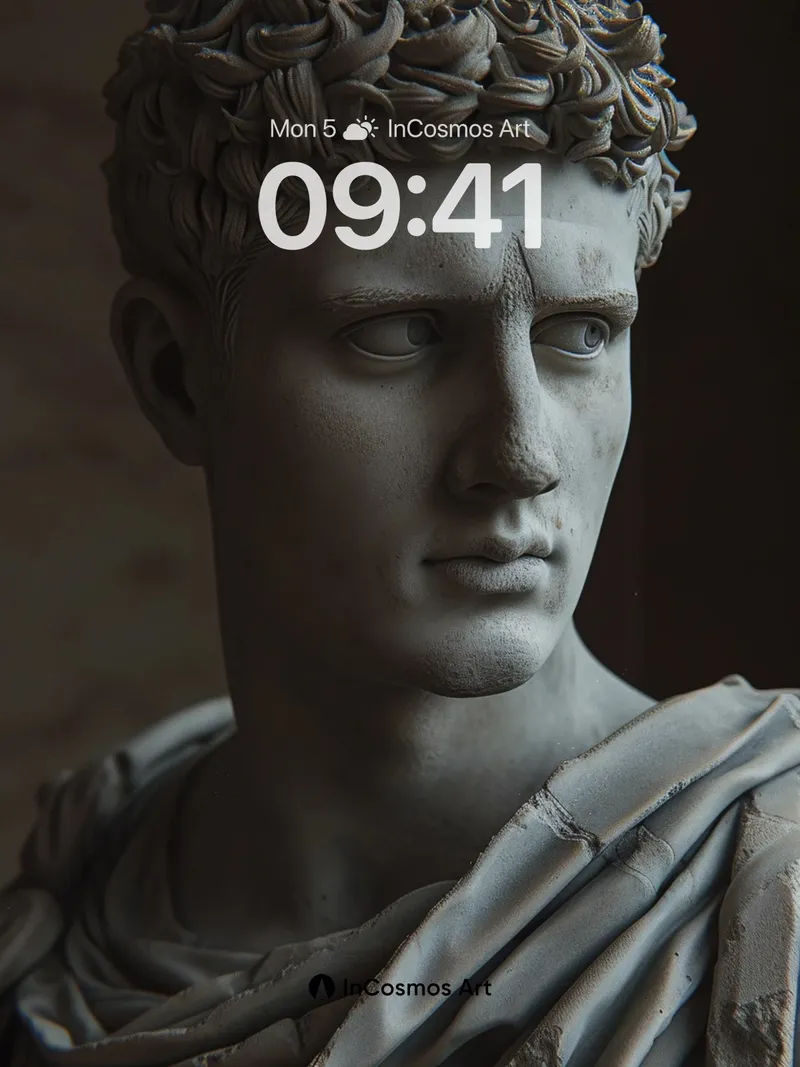 Stone Silence Wallpaper with Ancient Light
