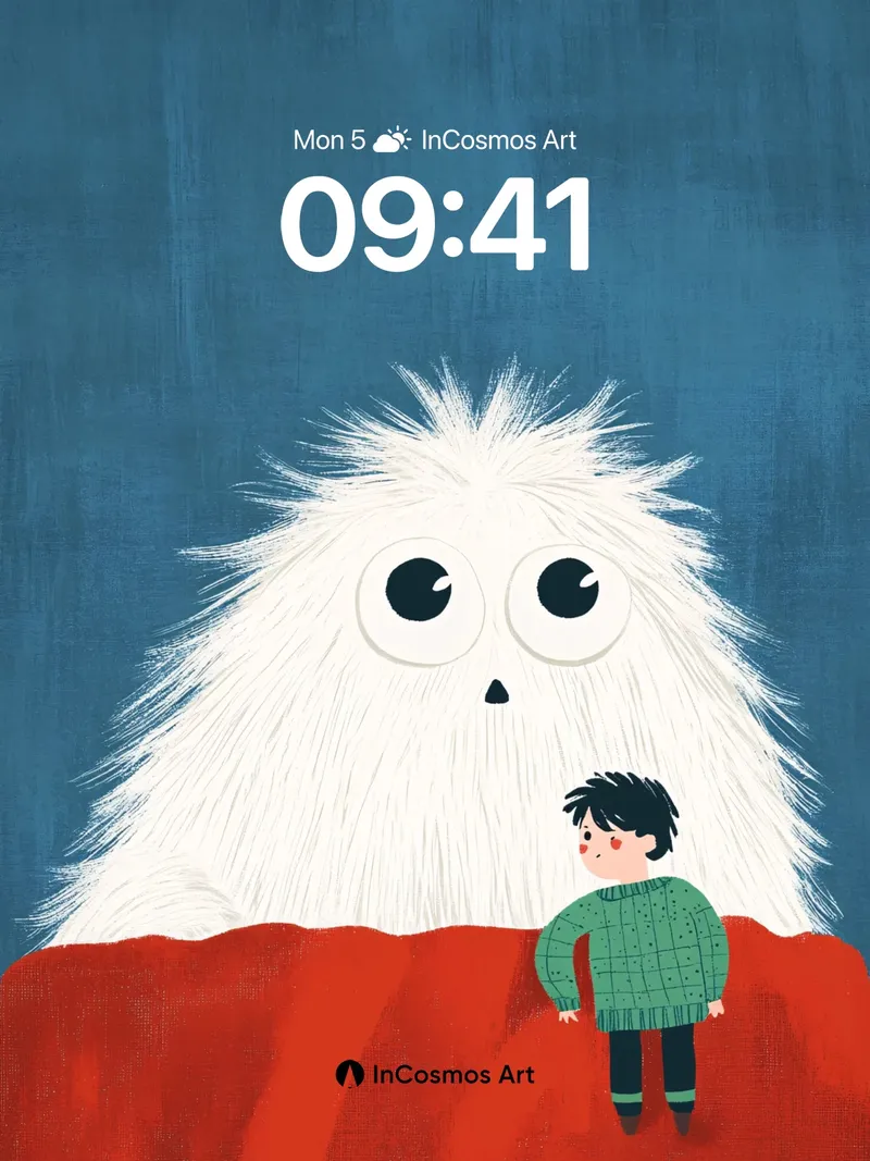 Whispering Fluff Wallpaper with Tiny Explorer
