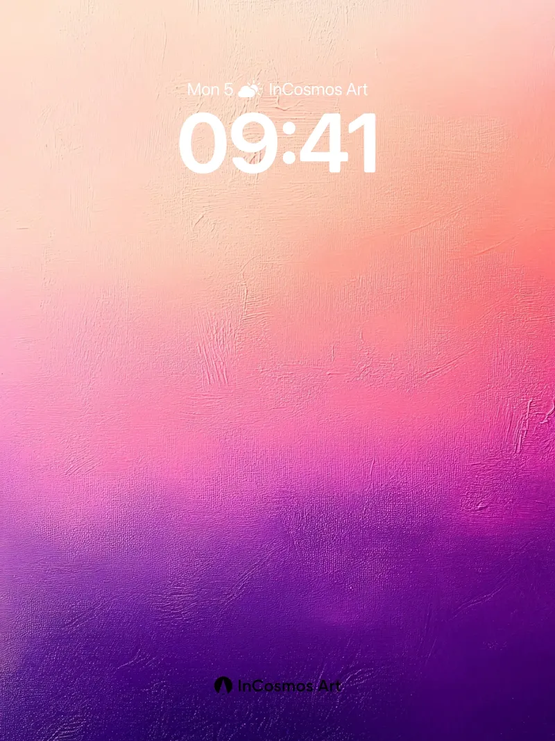 Velvet Horizon Wallpaper with Gradient Breath