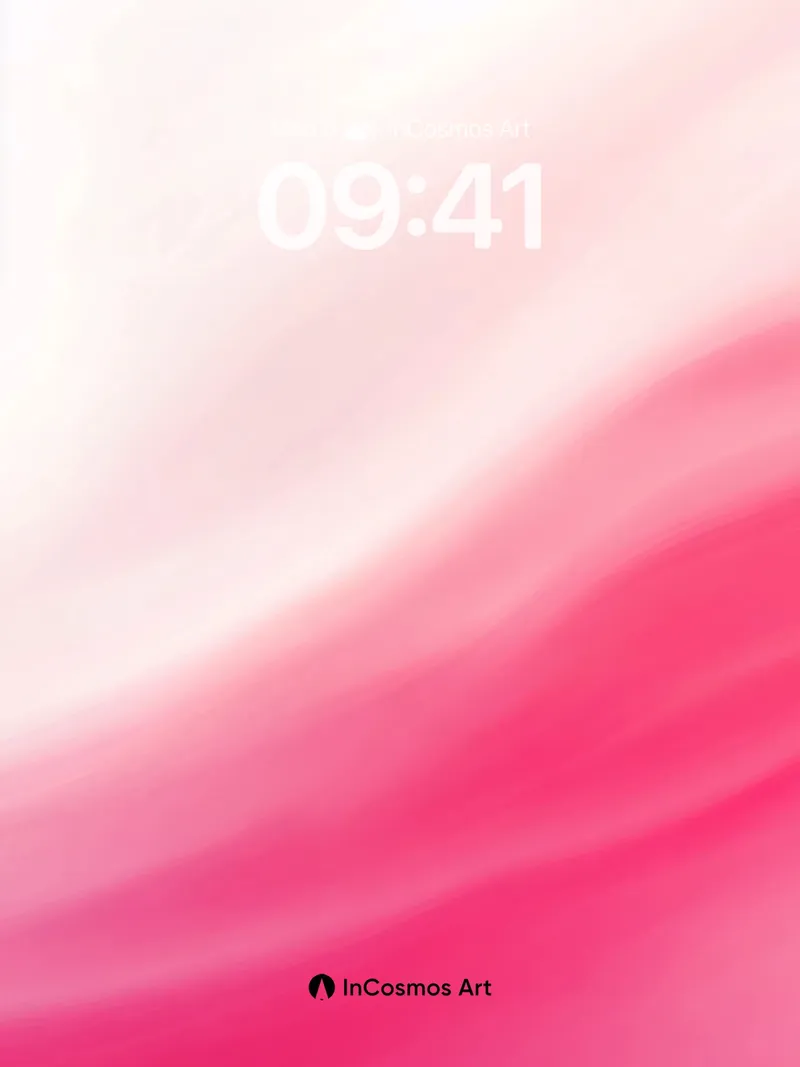 Velvet Wave Wallpaper with Soft Light Gradient