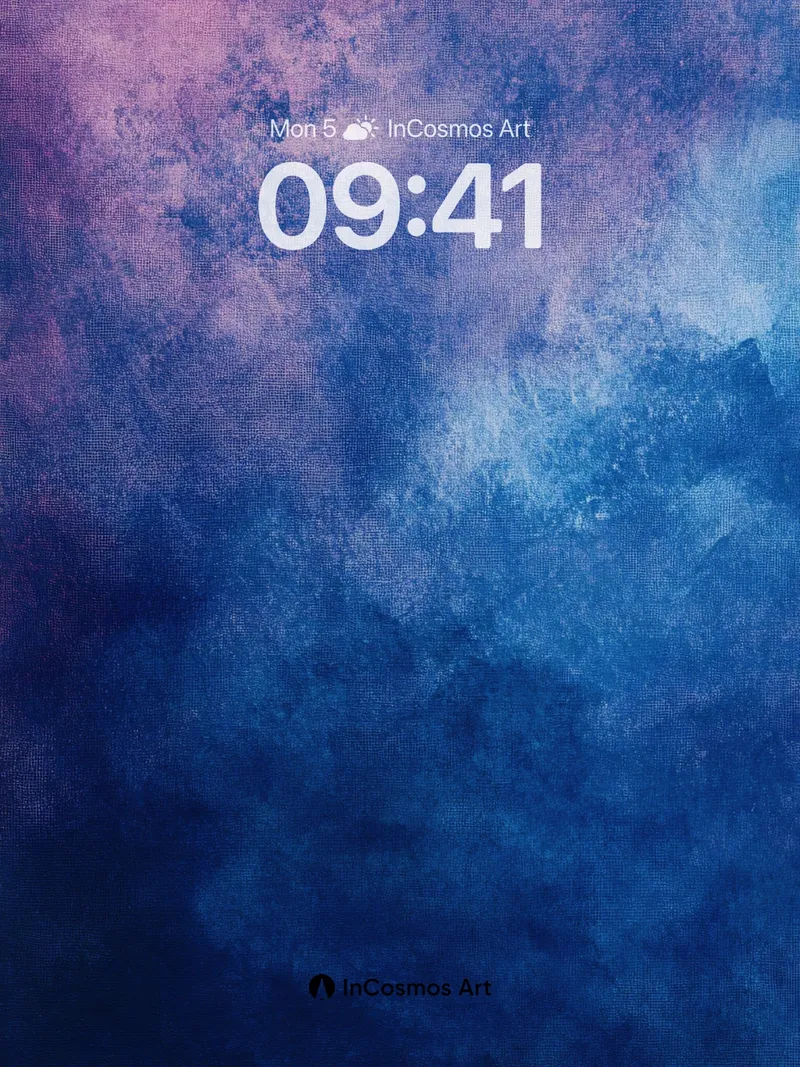 Velvet Nebula Wallpaper with Cosmic Breath