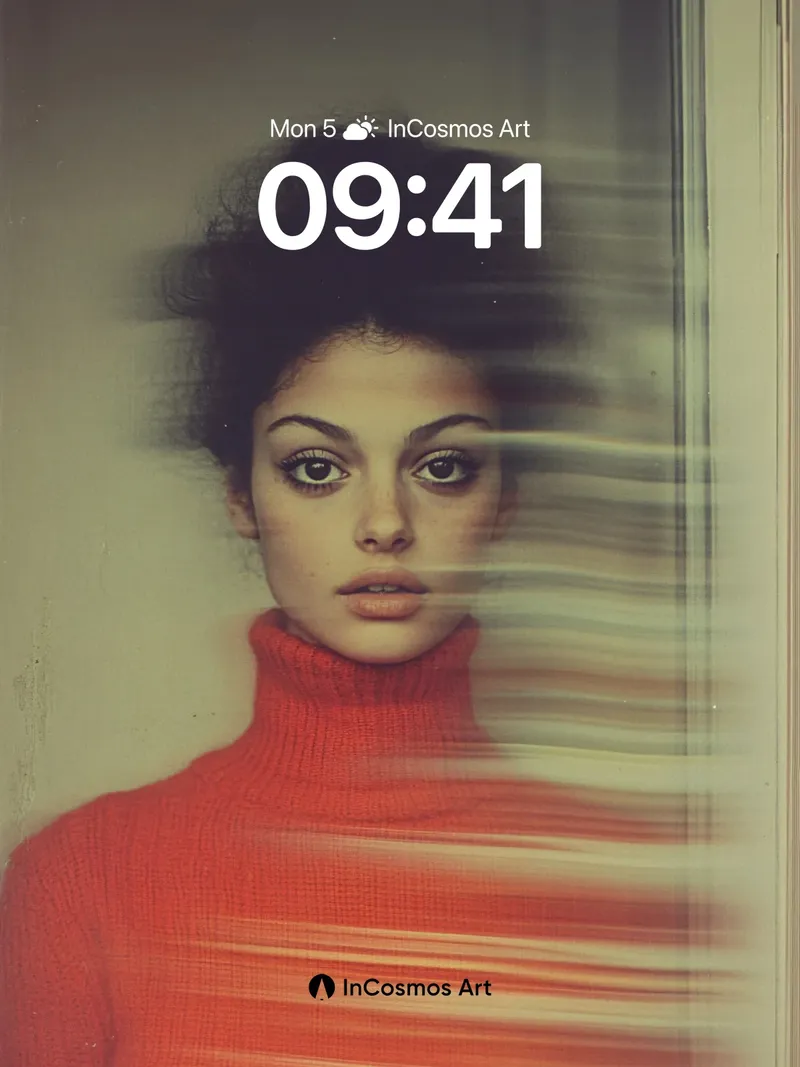 Whispered Reflection Wallpaper with Motion Veil