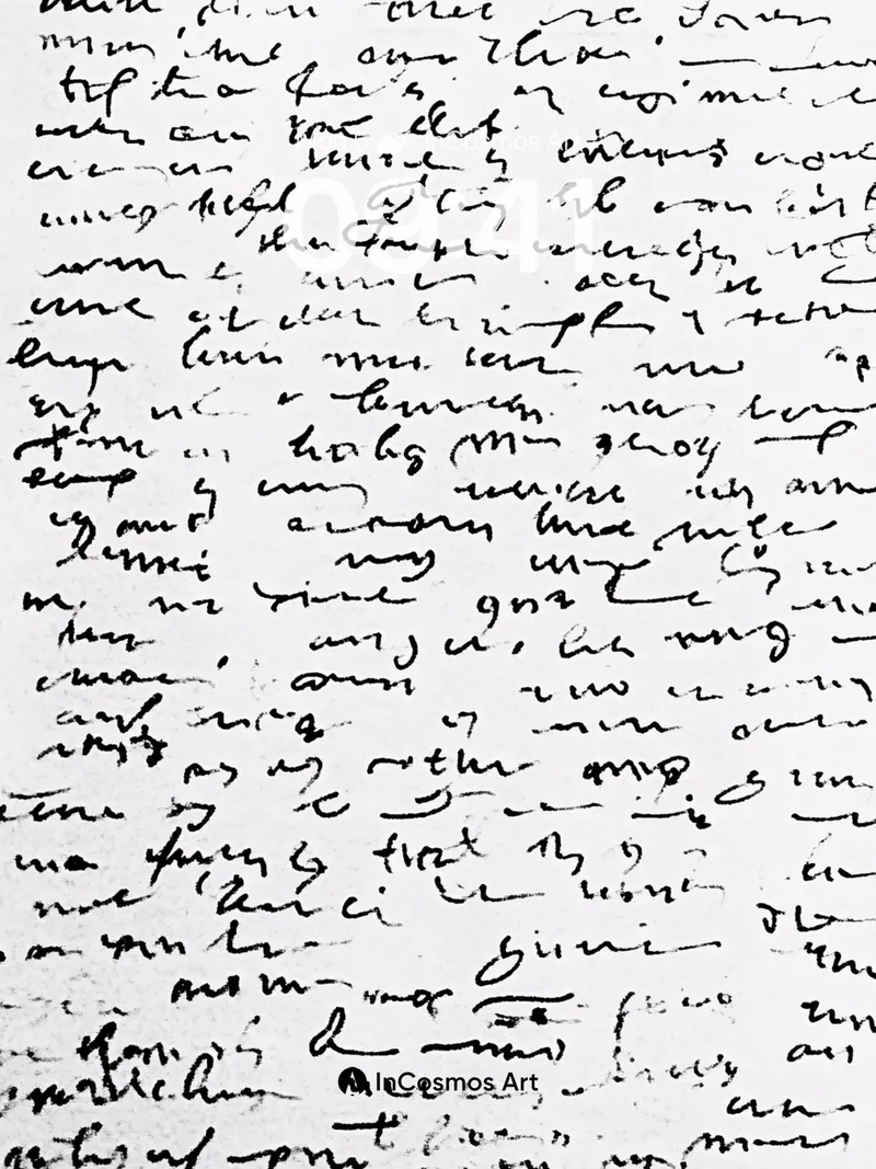 Whispered Ink Wallpaper with Cursive Shadows