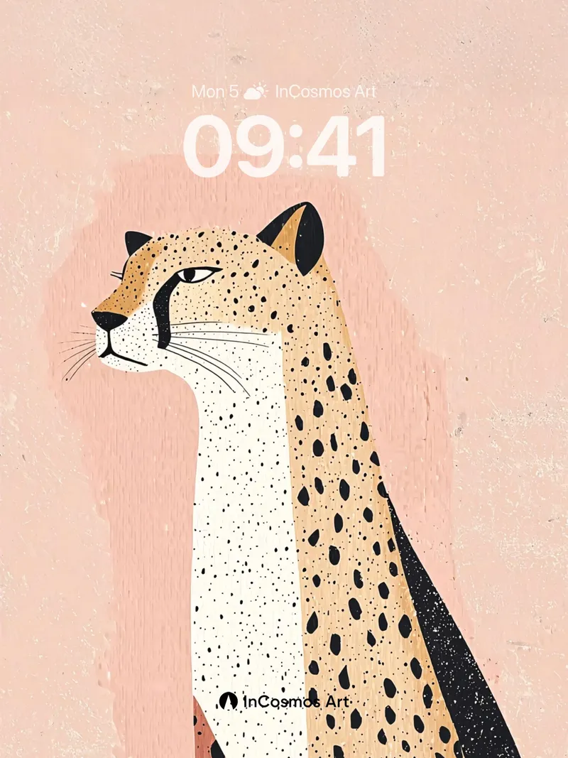 Silken Gaze Wallpaper with Speckled Grace