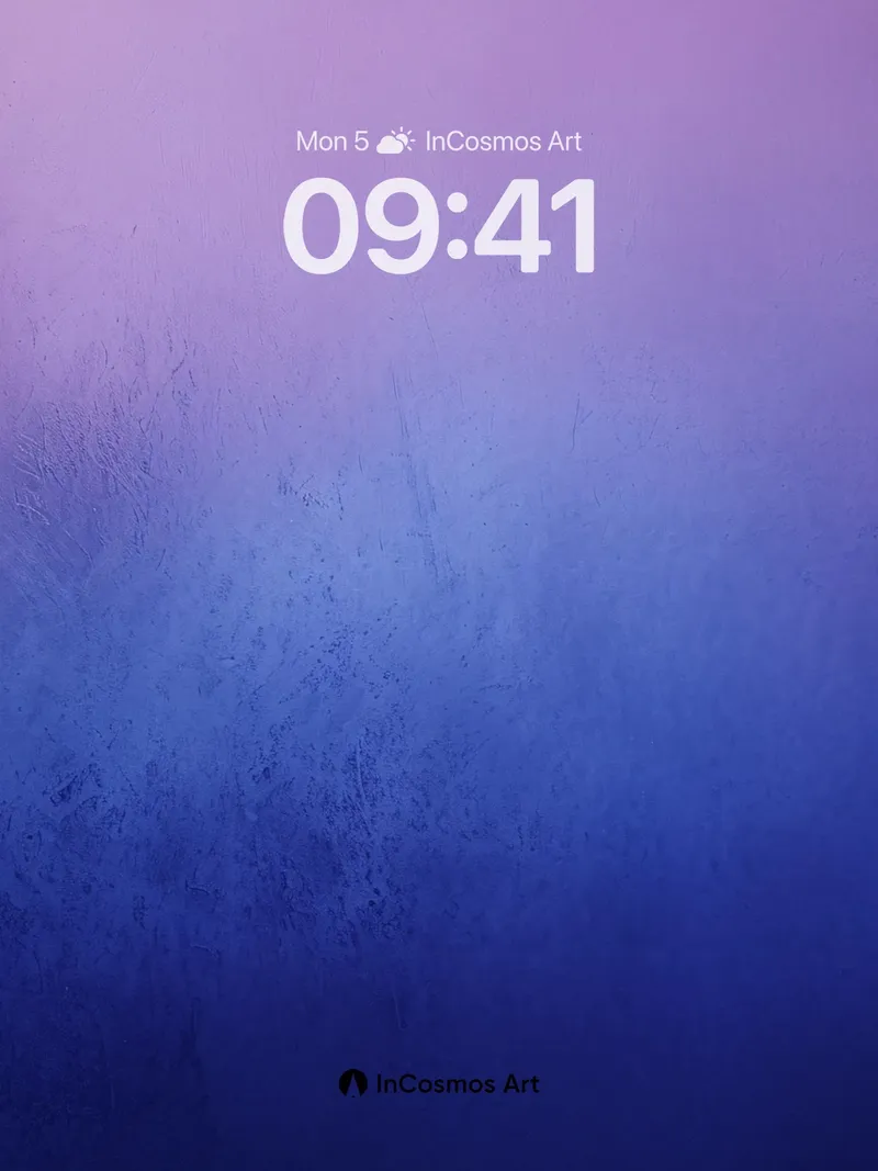 Velvet Gradient Wallpaper with Faint Scratches