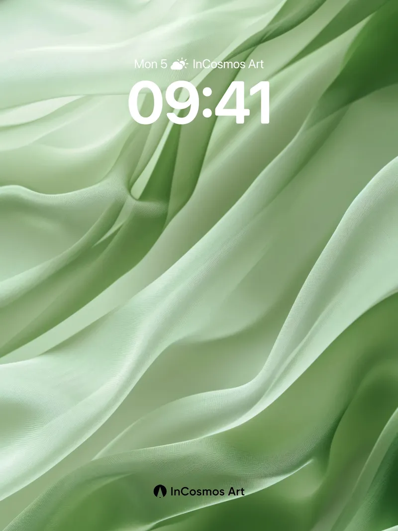 Satin Whisper Wallpaper with Liquid Light
