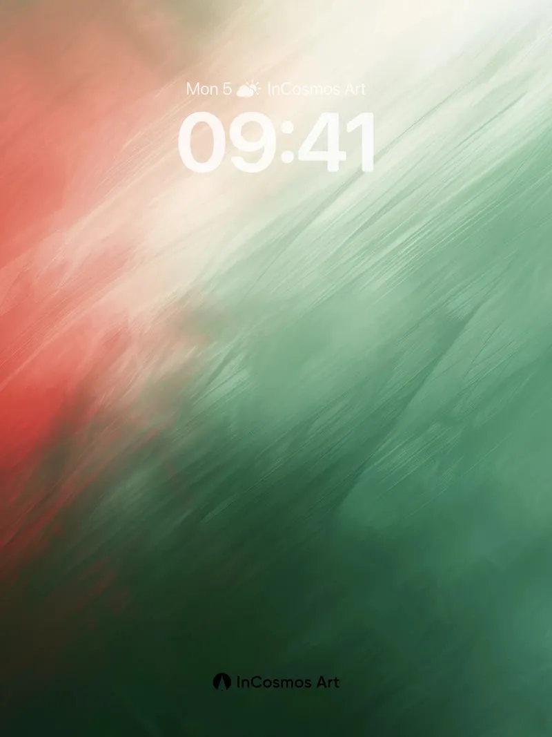 Whispering Embers Wallpaper with Ethereal Drift