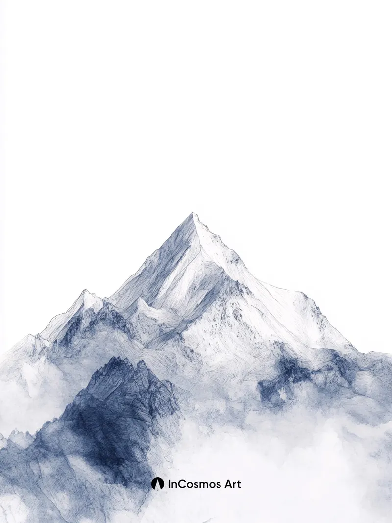 Silent Summit Wallpaper with Cloud Veil