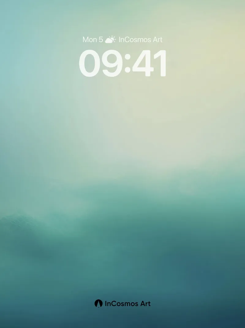 Ethereal Haze Wallpaper with Soft Light Veil