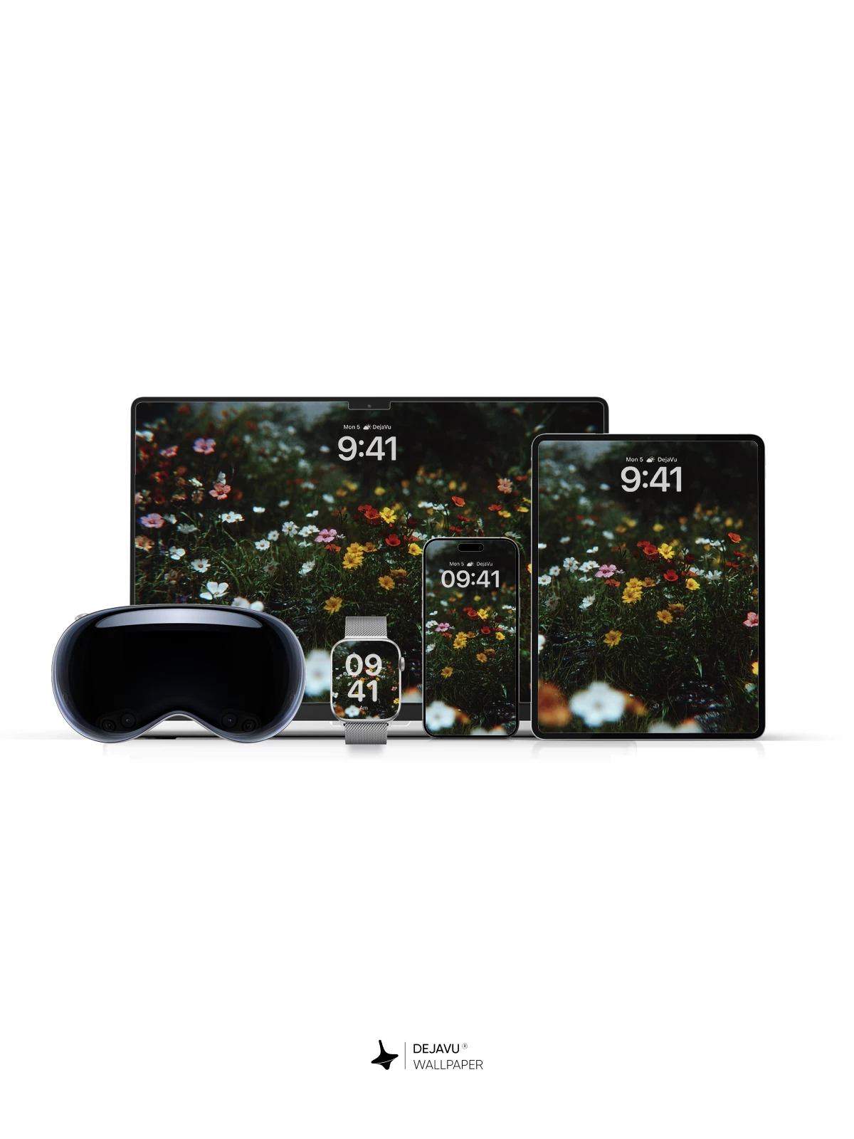 Wildflower Meadow Wallpaper 8K for iPhone and Android