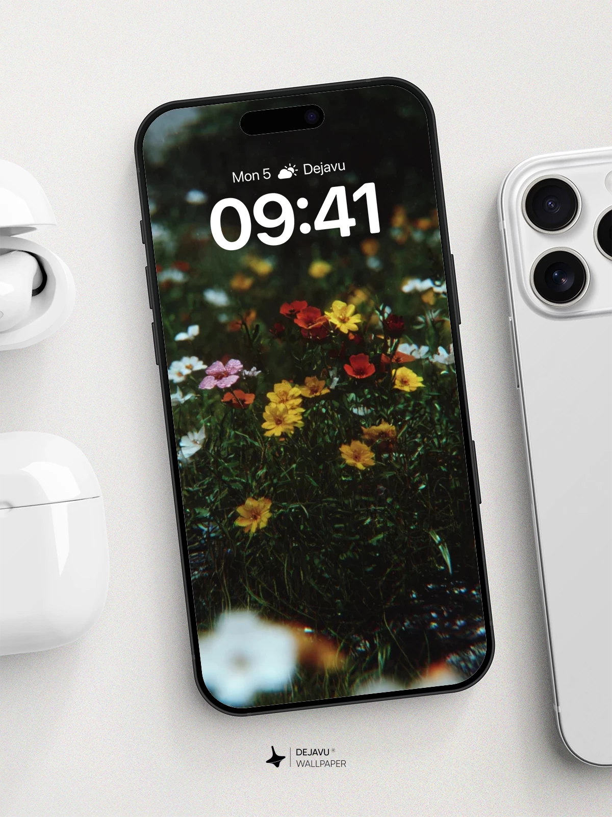 Wildflower Meadow Wallpaper 8K for iPhone and Android
