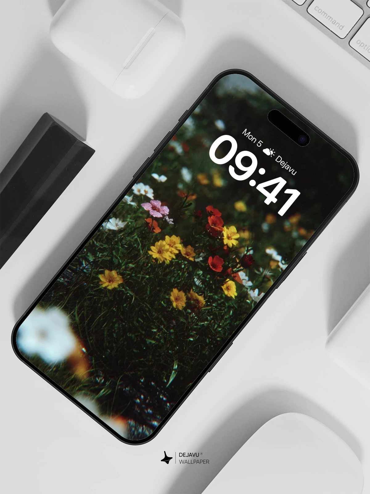 Wildflower Meadow Wallpaper 8K for iPhone and Android