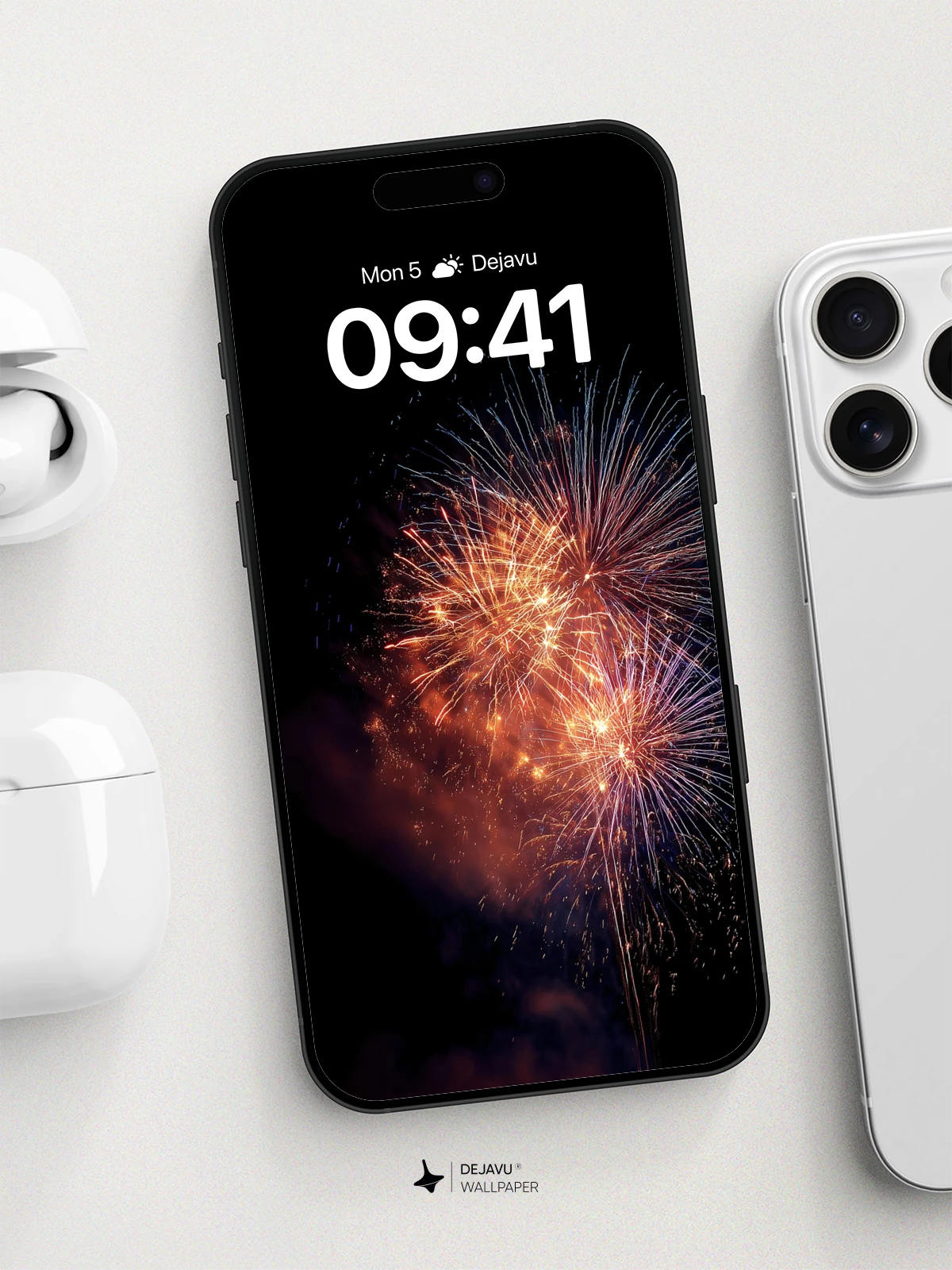 Fireworks Explosion Wallpaper 8K for iPhone and Android