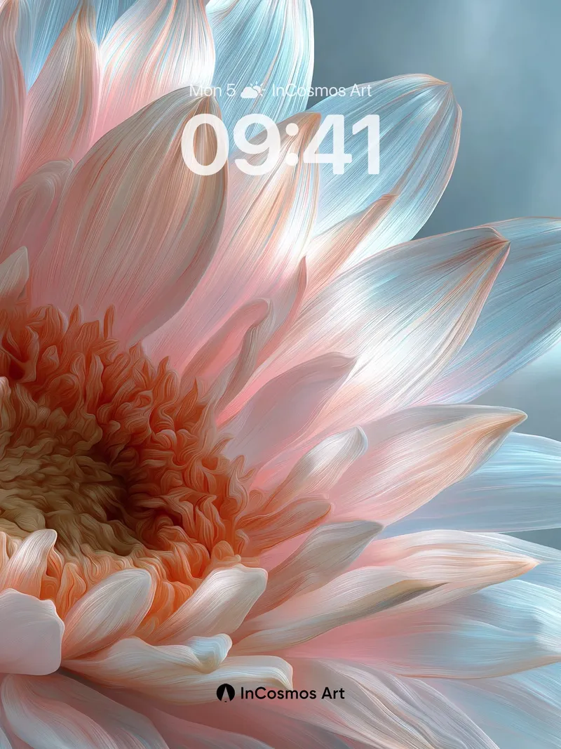 Serene Petal Haze Wallpaper with Ethereal Light