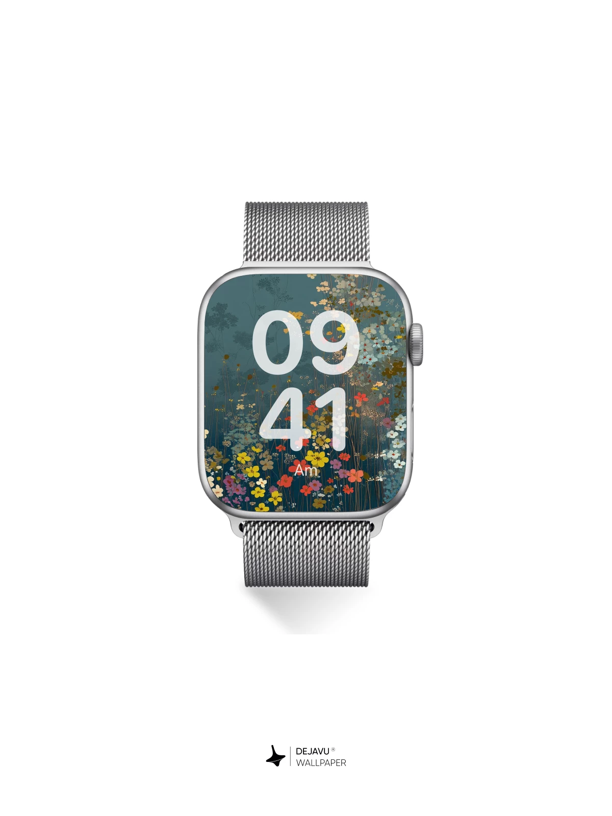 Whimsical Floral Garden Wallpaper 8K for iPhone and Android