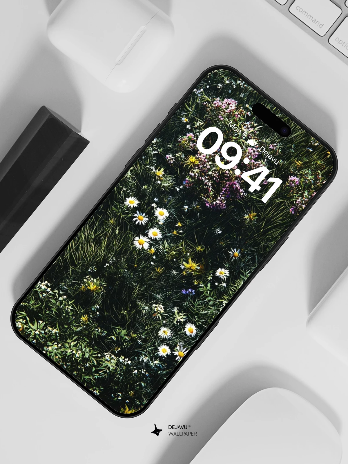 Wildflower Meadow Wallpaper 8K for iPhone and Android