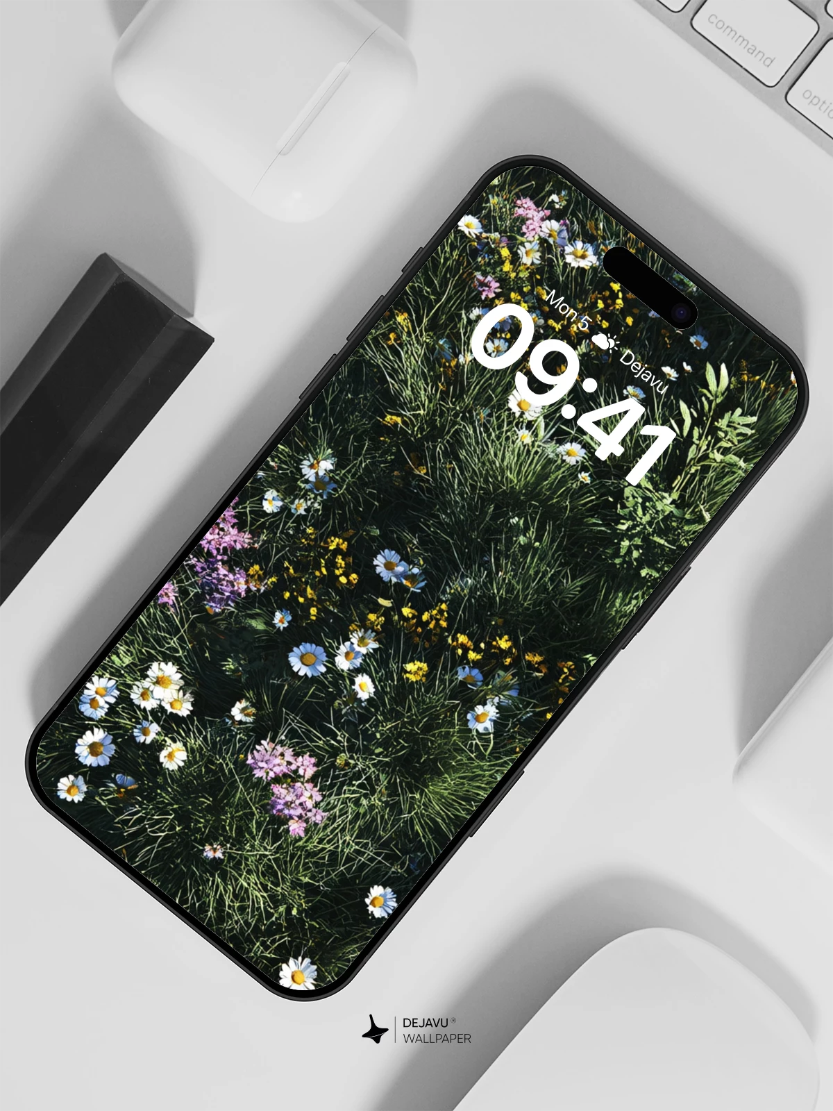 Wildflower Meadow Wallpaper 8K for iPhone and Android