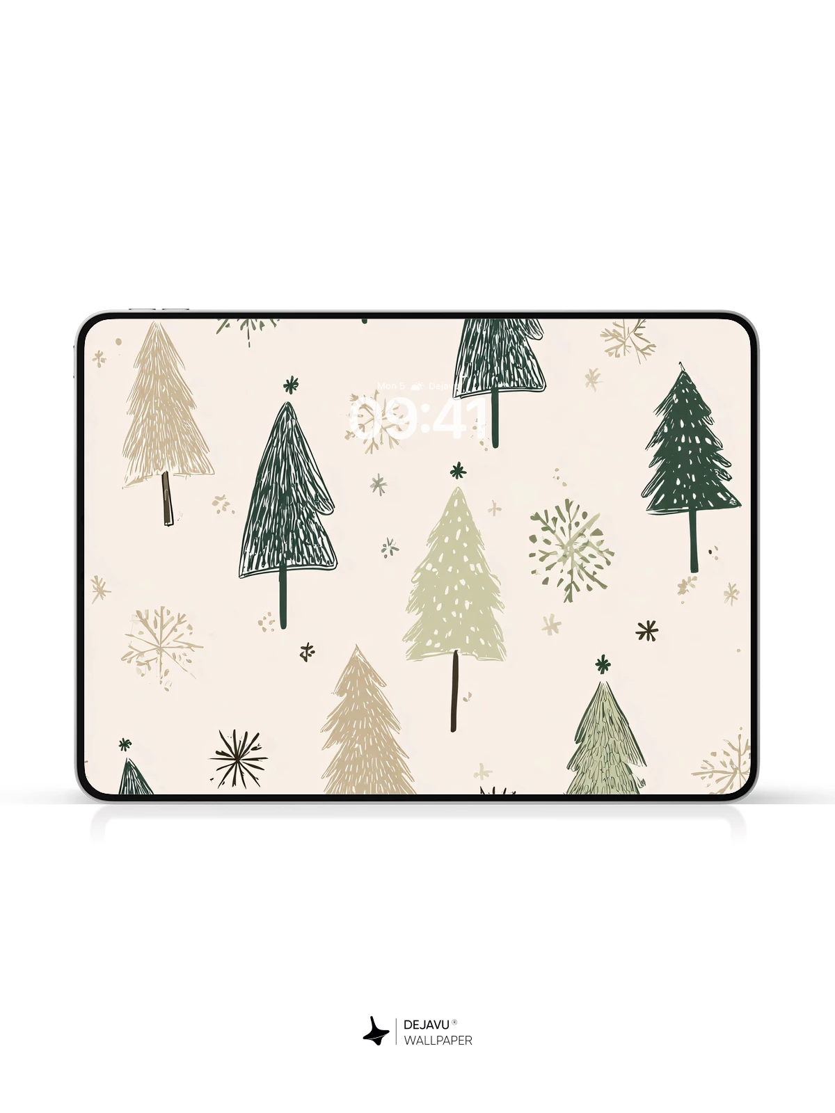 Whimsical Winter Forest Wallpaper 8K for iPhone and Android