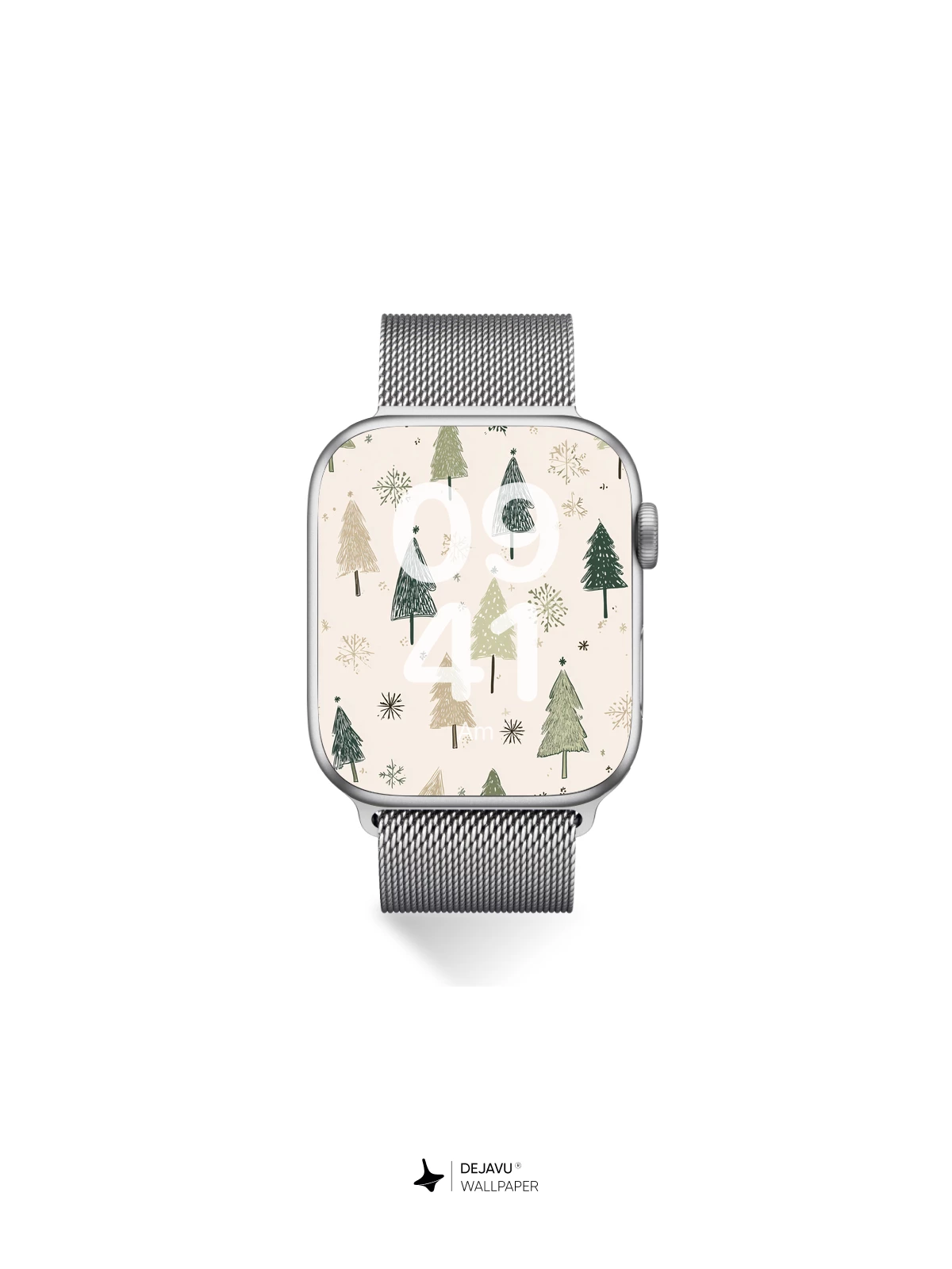 Whimsical Winter Forest Wallpaper 8K for iPhone and Android
