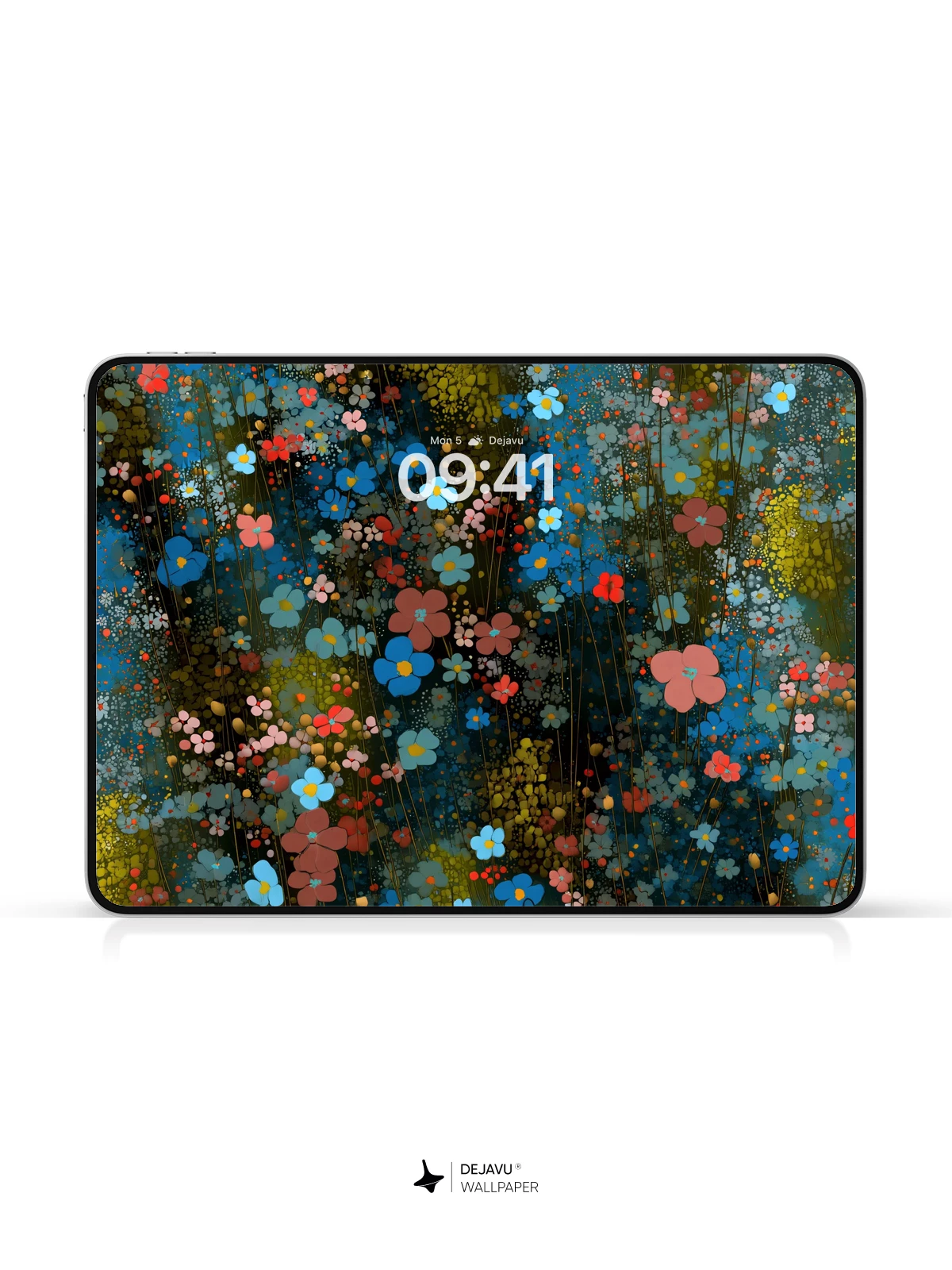 Whimsical Floral Garden Wallpaper 8K for iPhone and Android