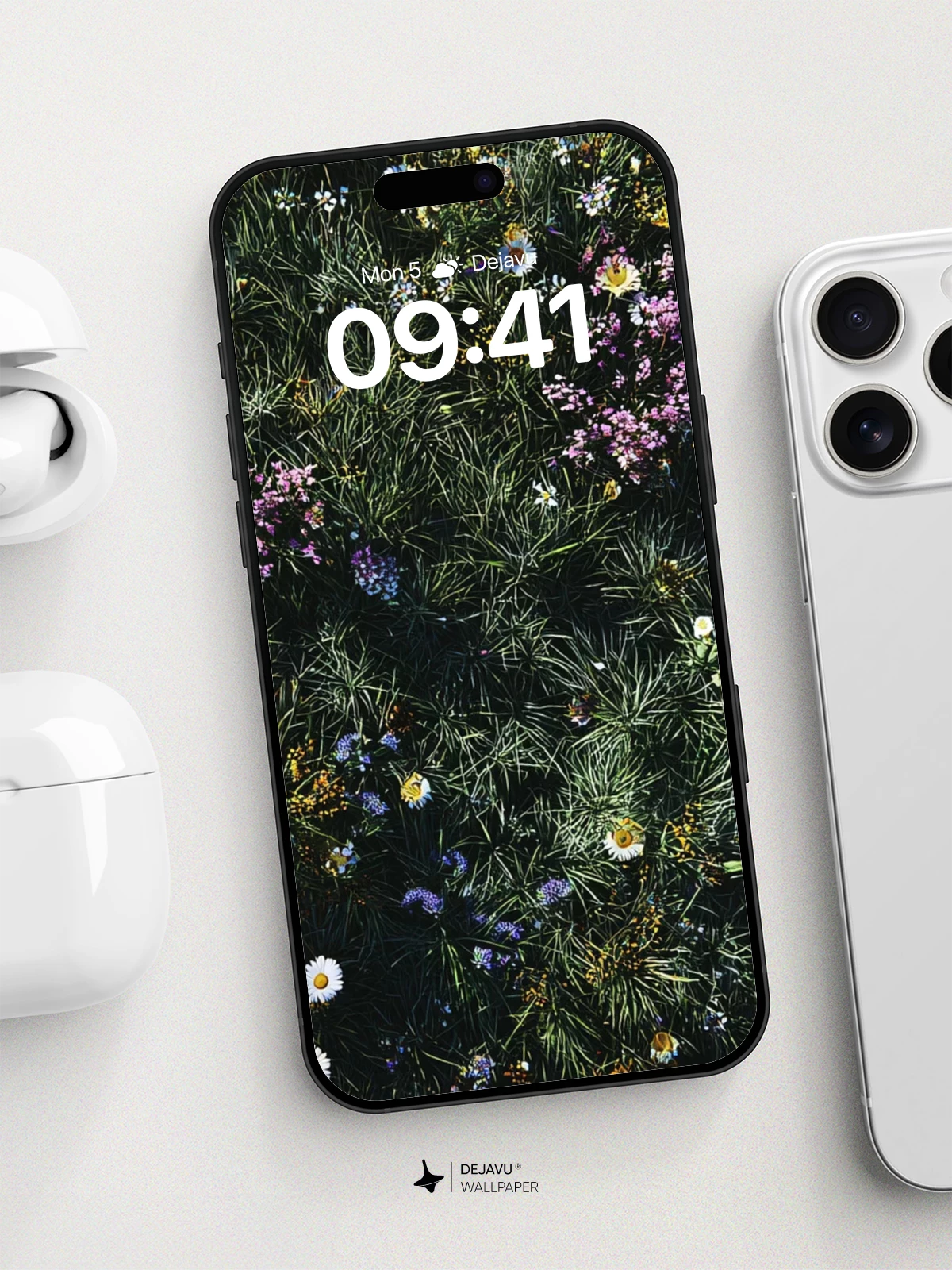 Wildflower Meadow Wallpaper 8K for iPhone and Android