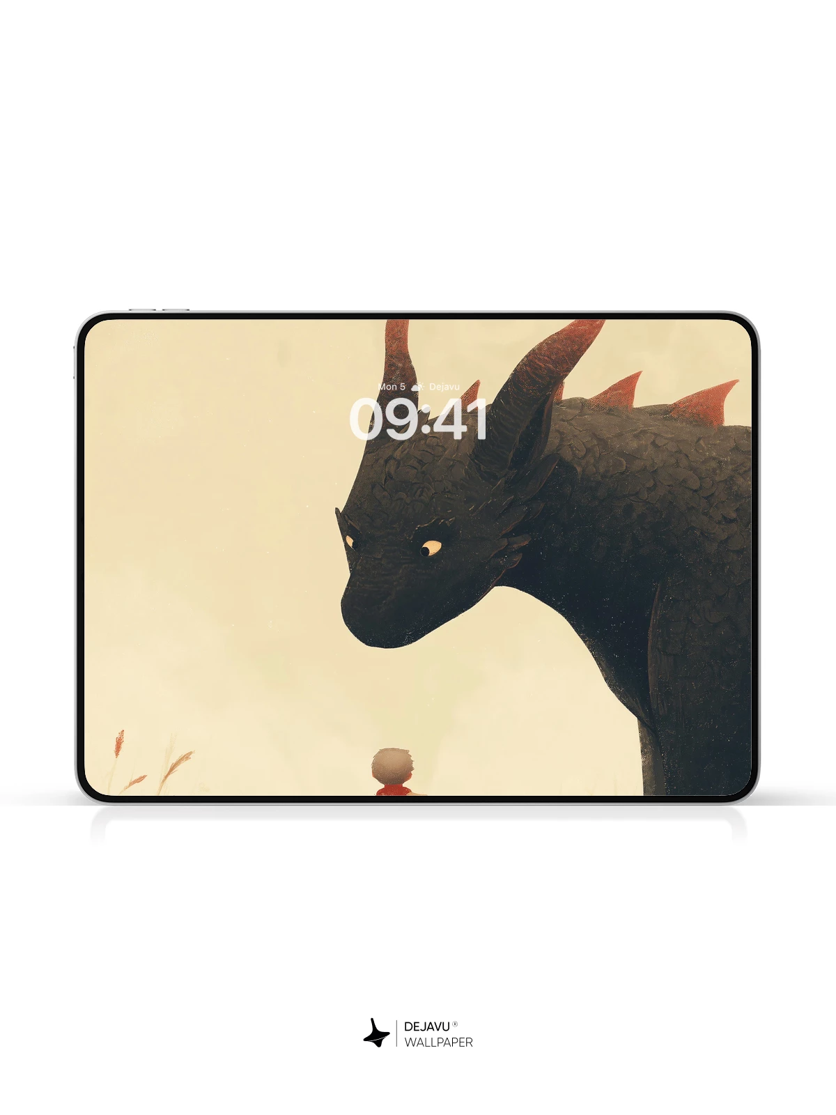 Whimsical Dragon And Child Wallpaper 8K For iPhone And Android