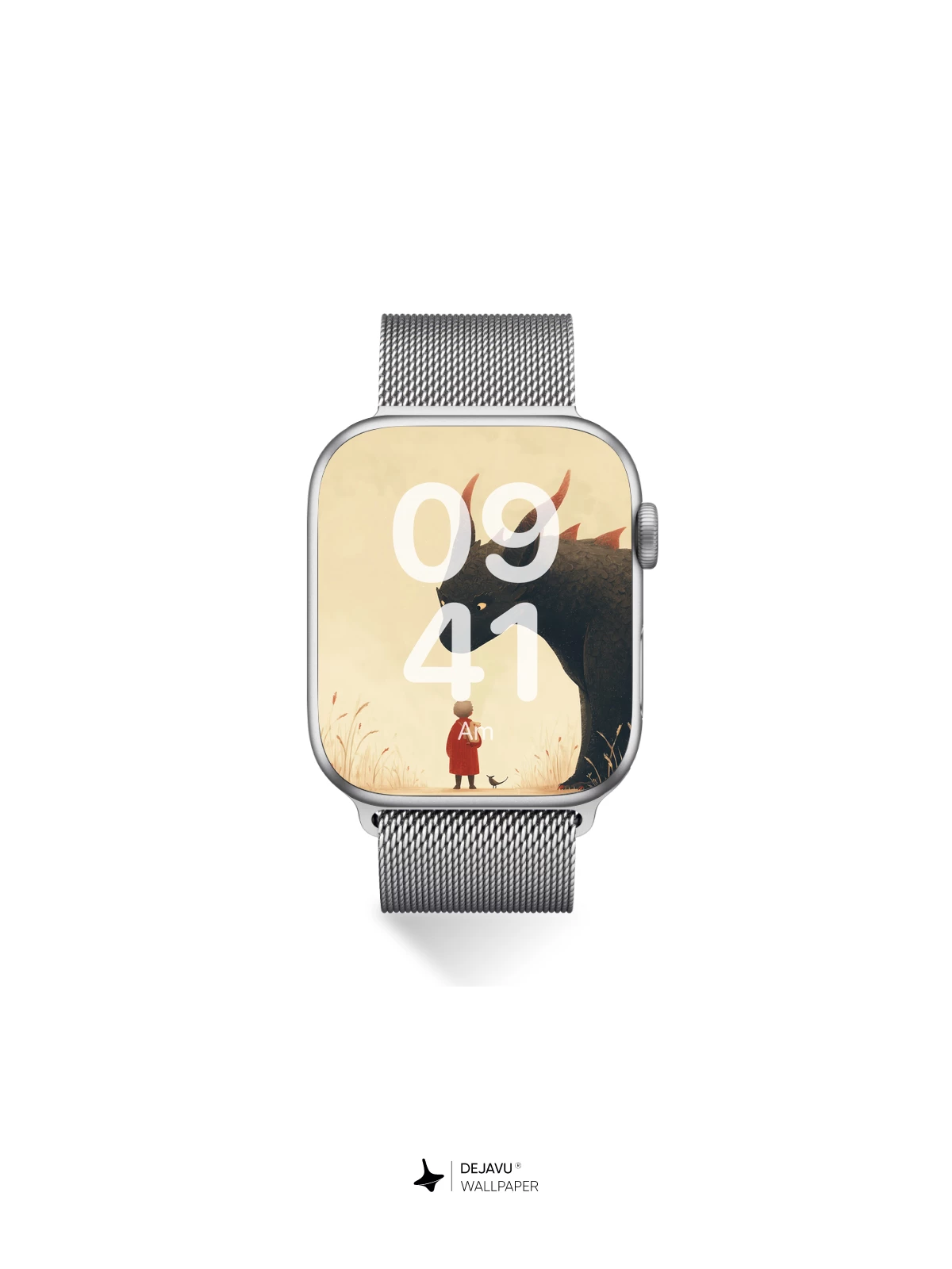 Whimsical Dragon And Child Wallpaper 8K For iPhone And Android