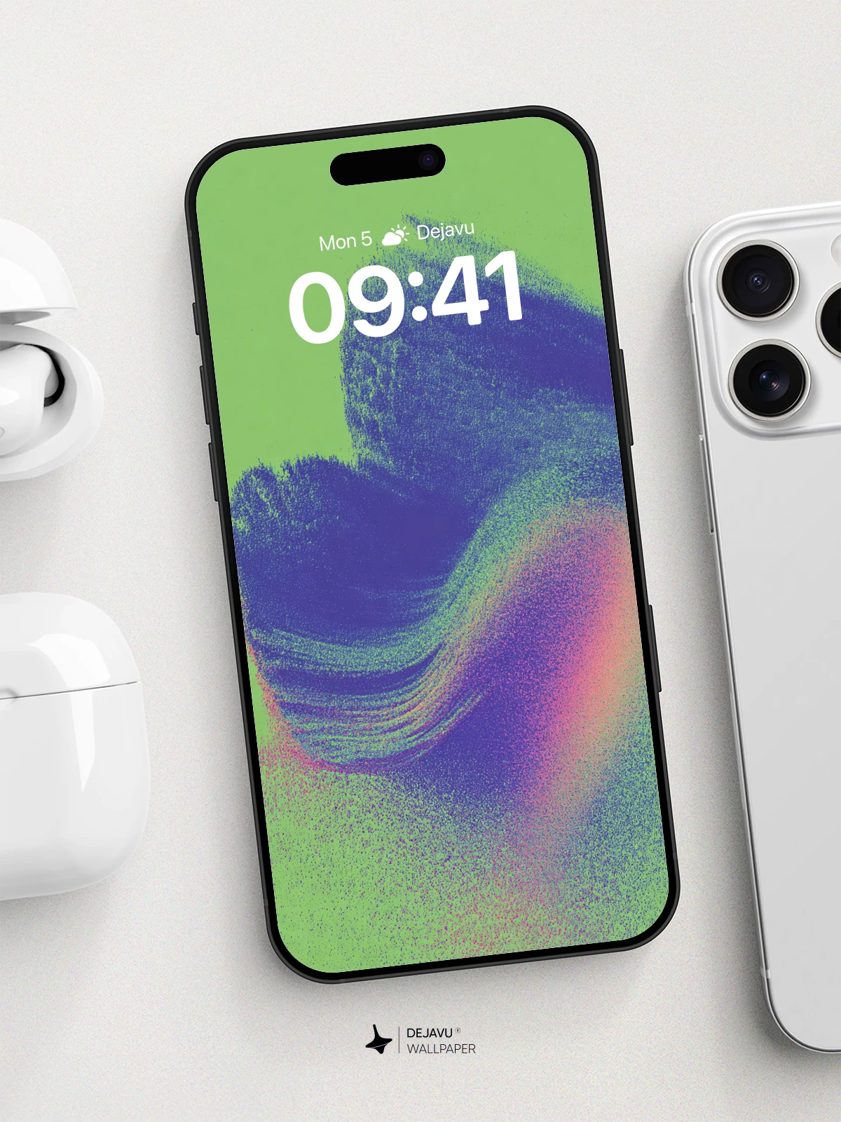 Abstract Brushstroke Wallpaper 8K for iPhone and Android