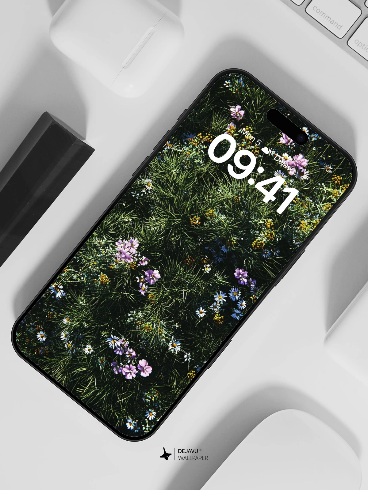 Wildflower Meadow Wallpaper 8K for iPhone and Android
