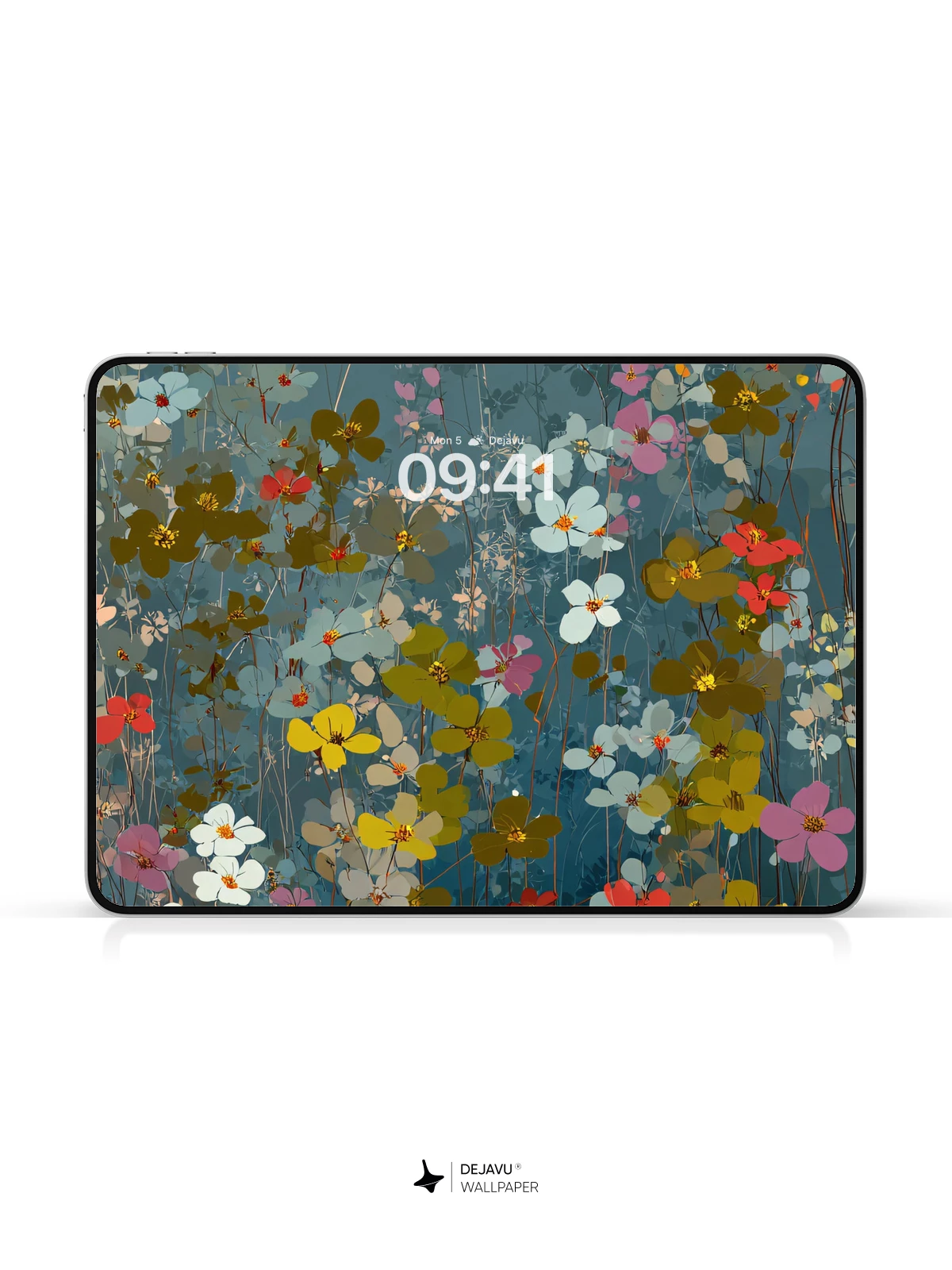 Whimsical Floral Garden Wallpaper 8K for iPhone and Android