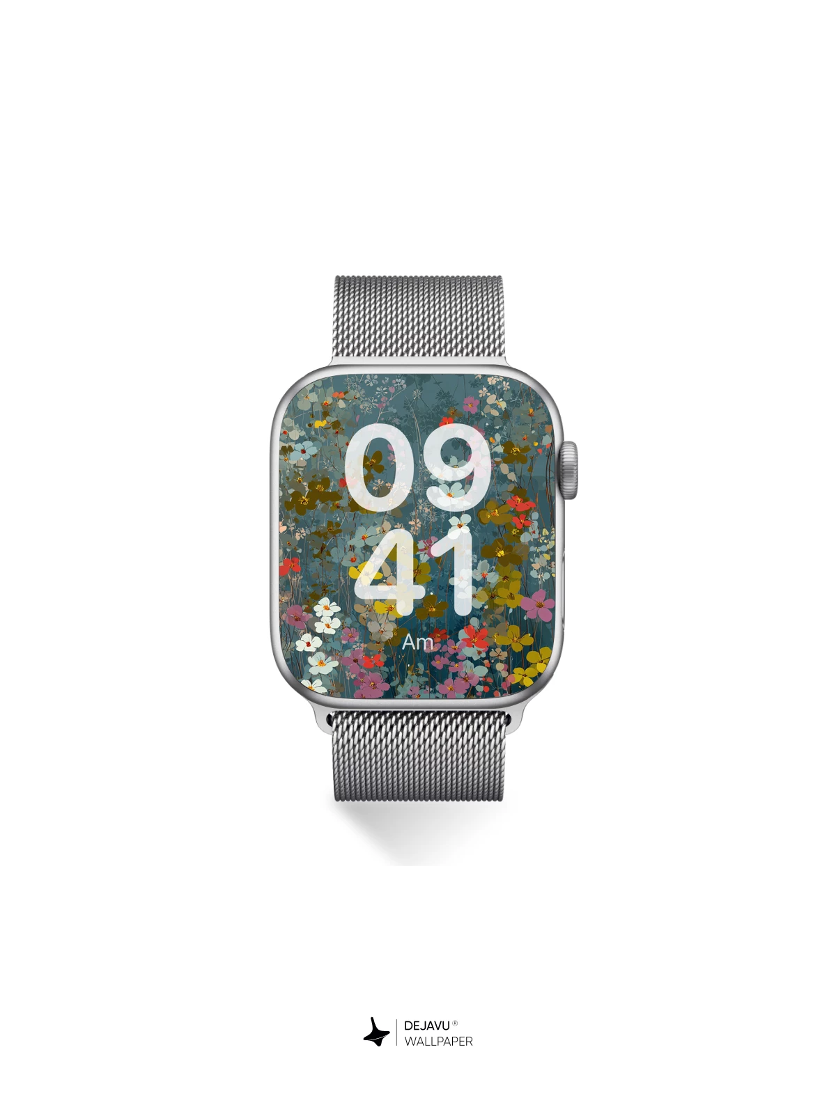 Whimsical Floral Garden Wallpaper 8K for iPhone and Android