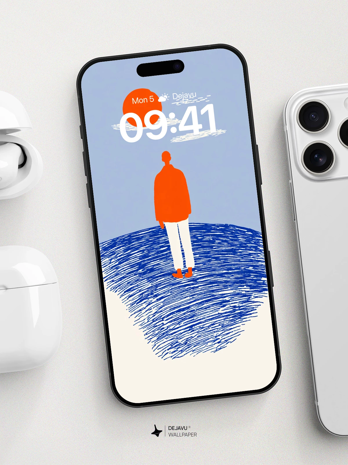 Minimalist Solitude Wallpaper 8K for iPhone and Android