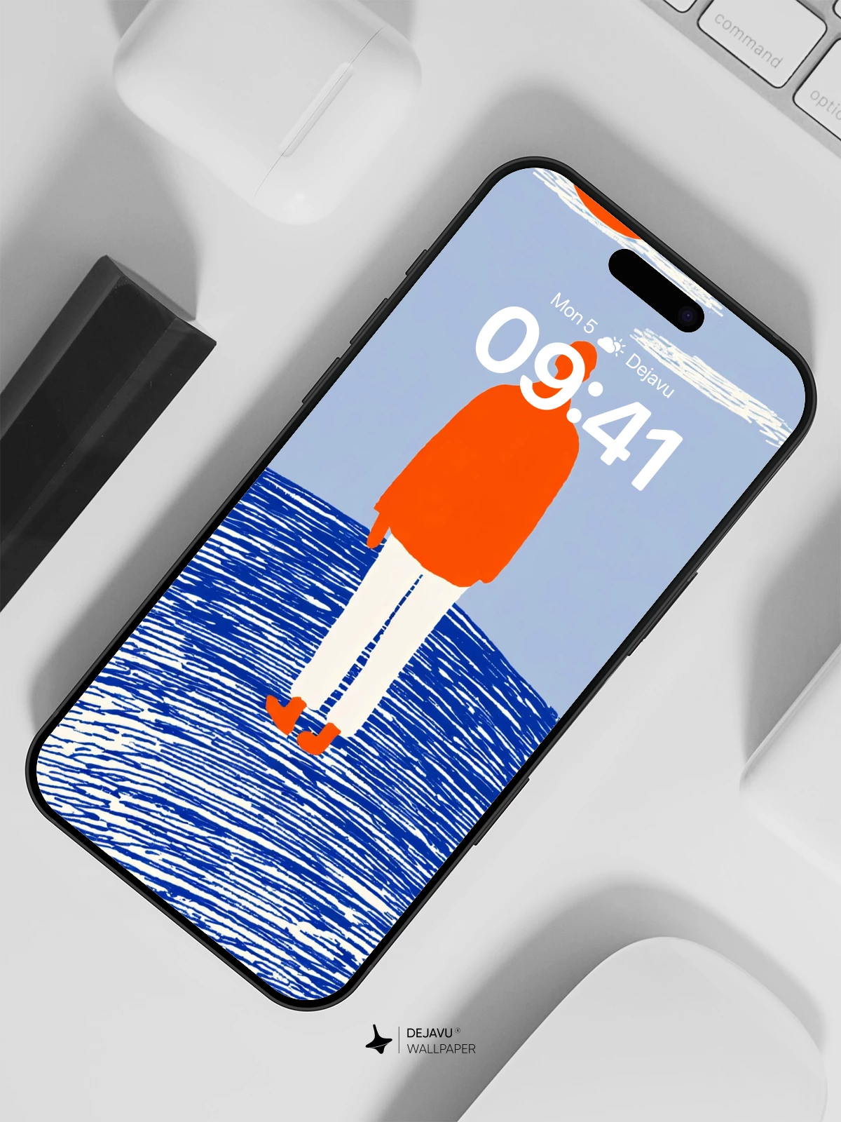 Minimalist Solitude Wallpaper 8K for iPhone and Android