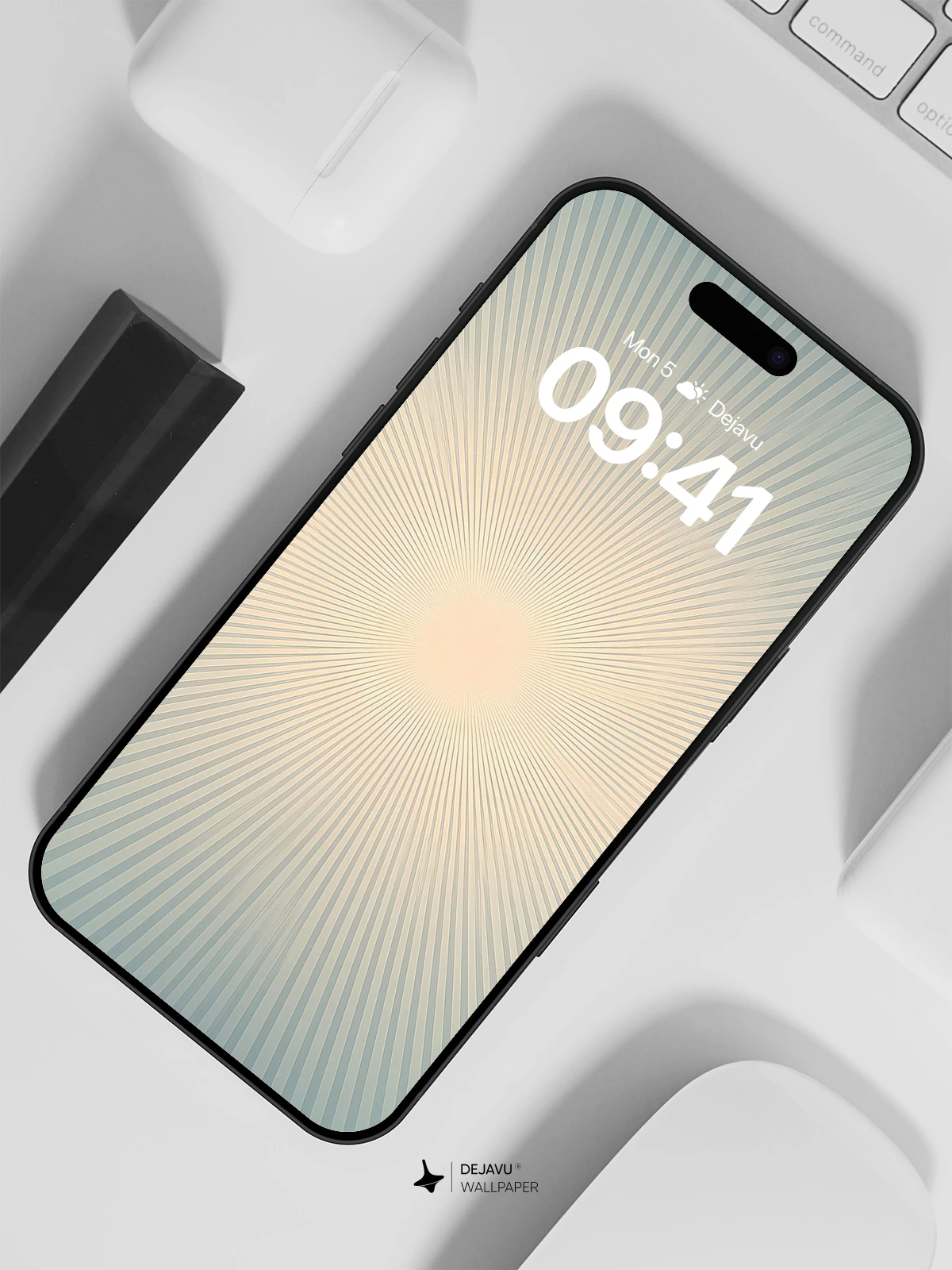 Radiant Sunburst Wallpaper 8K for iPhone and Android