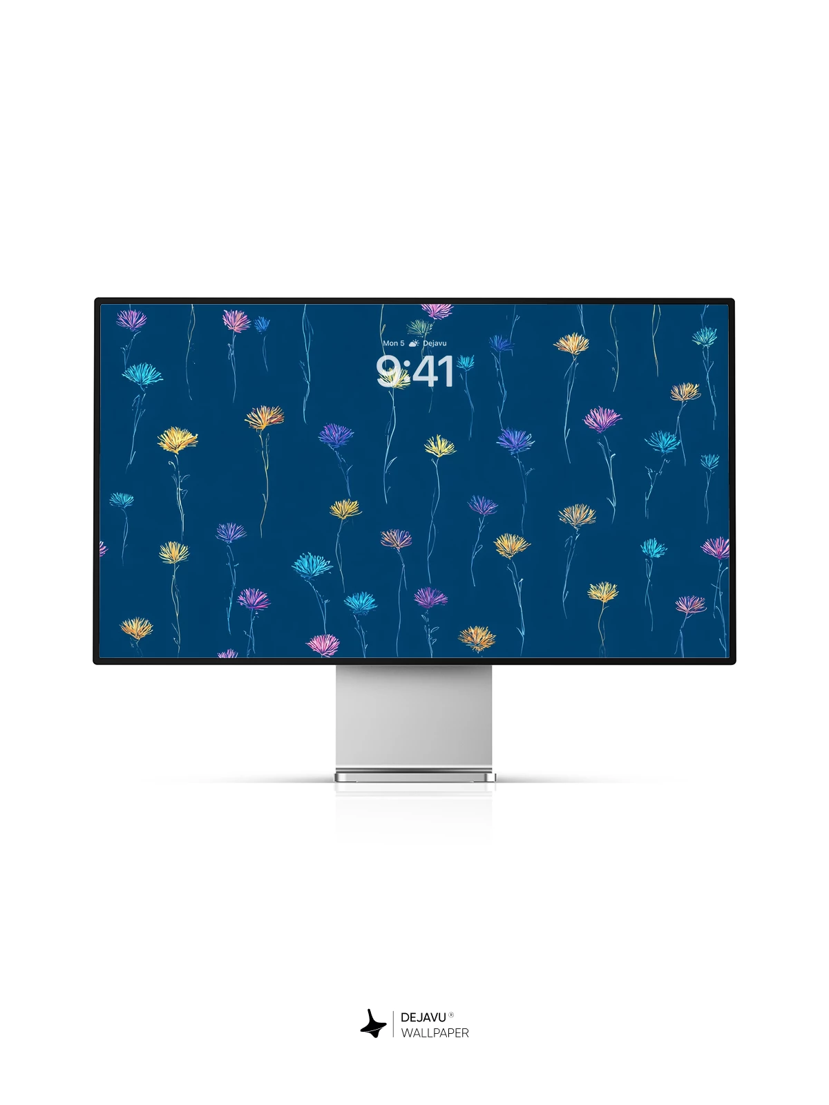 Whimsical Floral Garden Wallpaper 8K for iPhone and Android