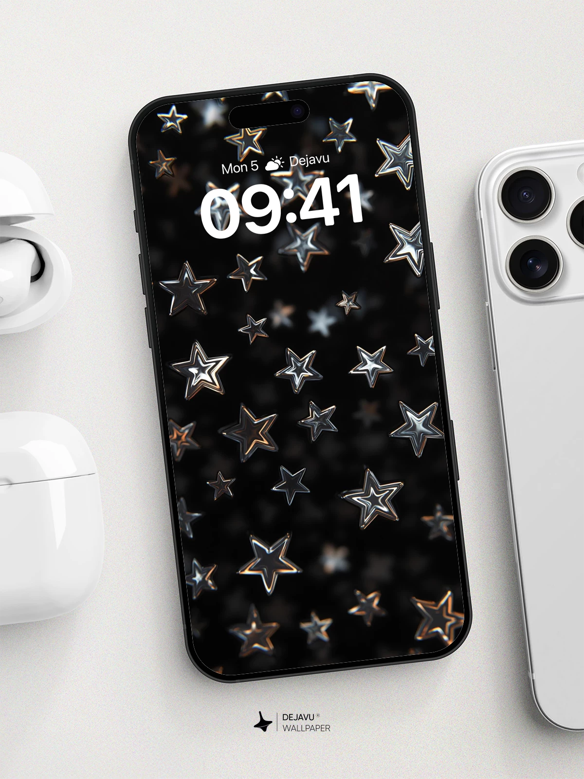 Shimmering Starfield Wallpaper 8K for iPhone and Android