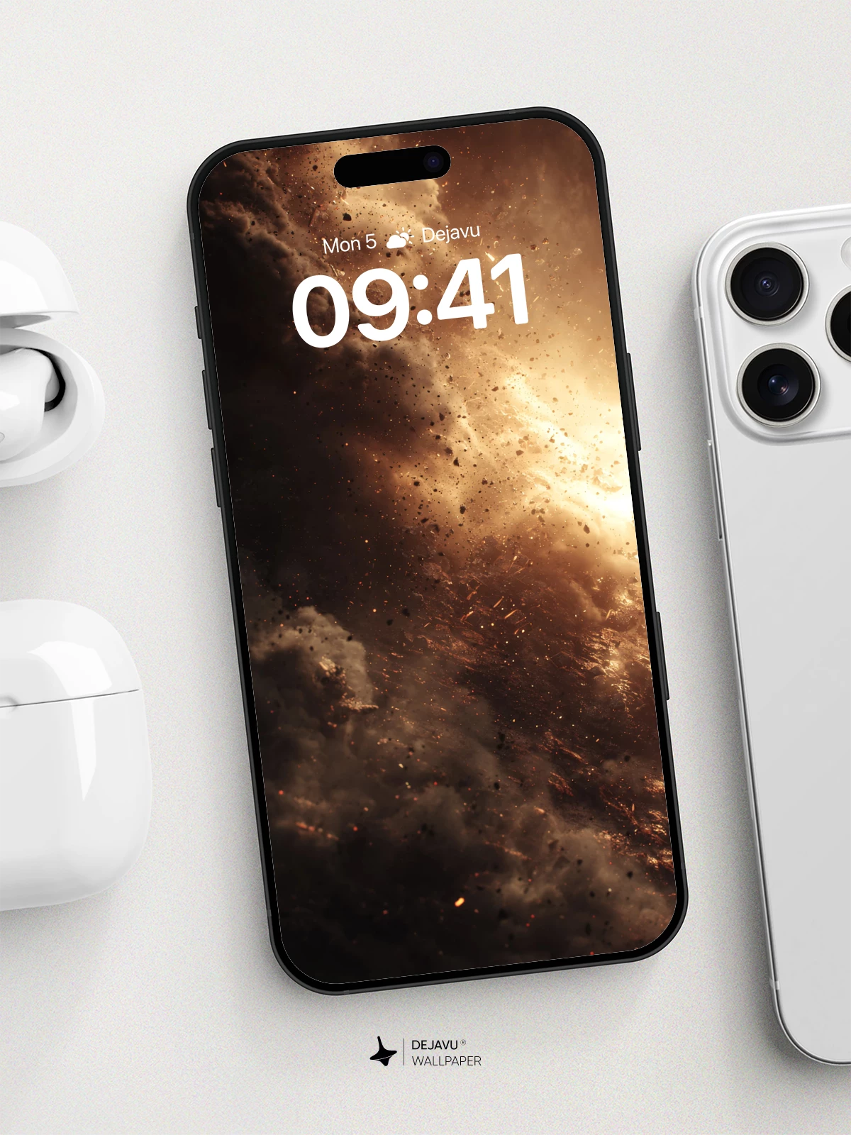 Cosmic Storm Wallpaper 8K for iPhone and Android