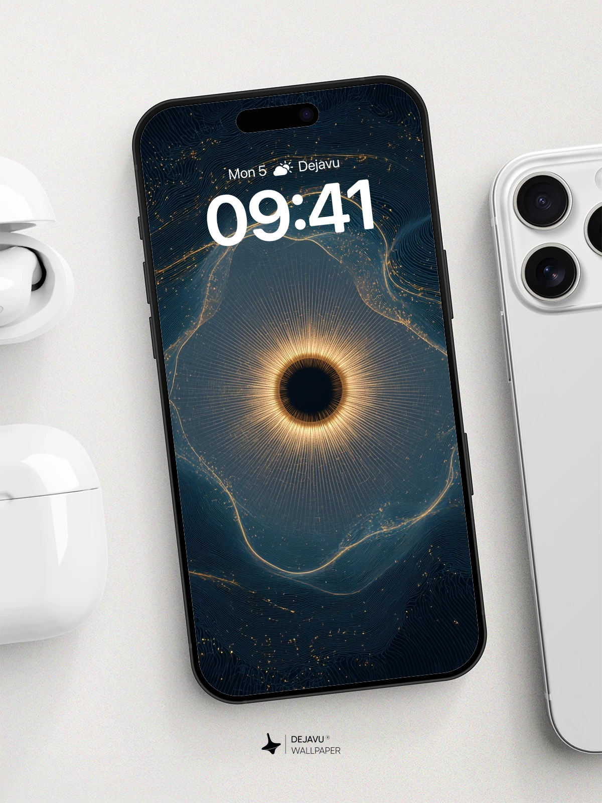Cosmic Vortex Wallpaper 8K for iPhone and Android