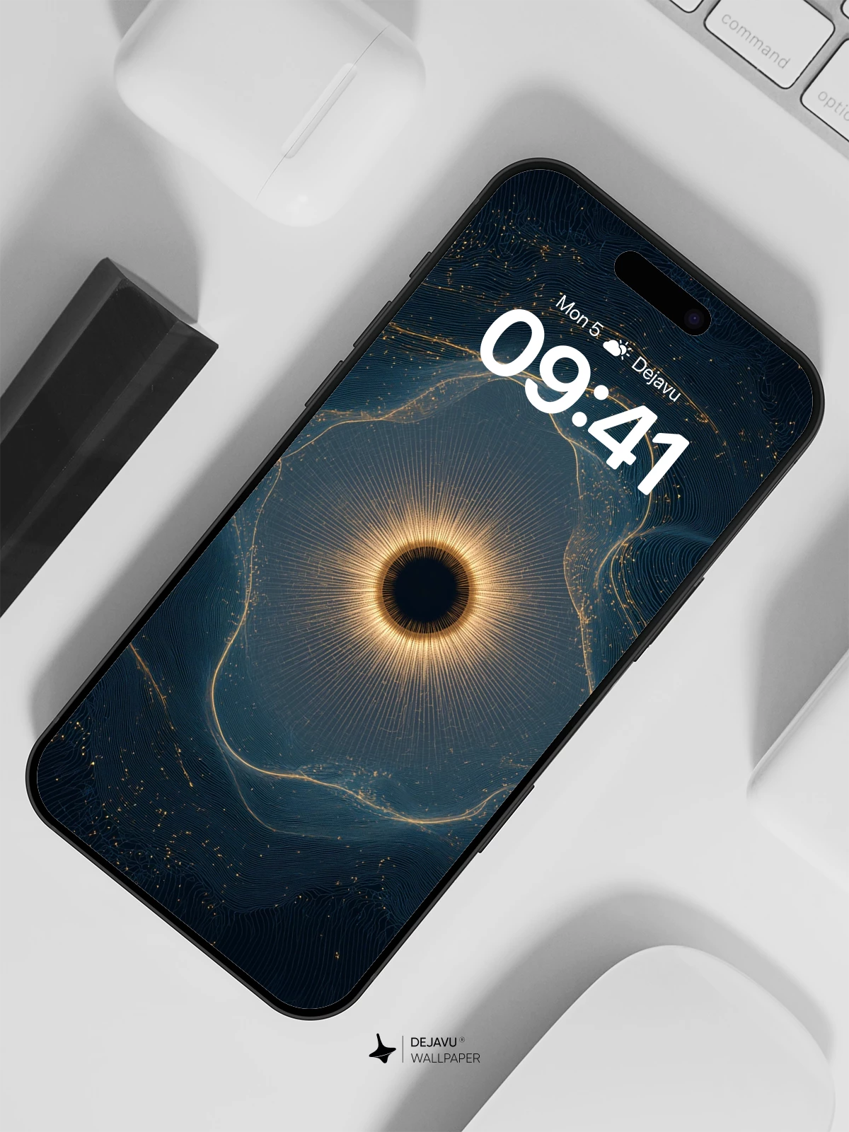 Cosmic Vortex Wallpaper 8K for iPhone and Android
